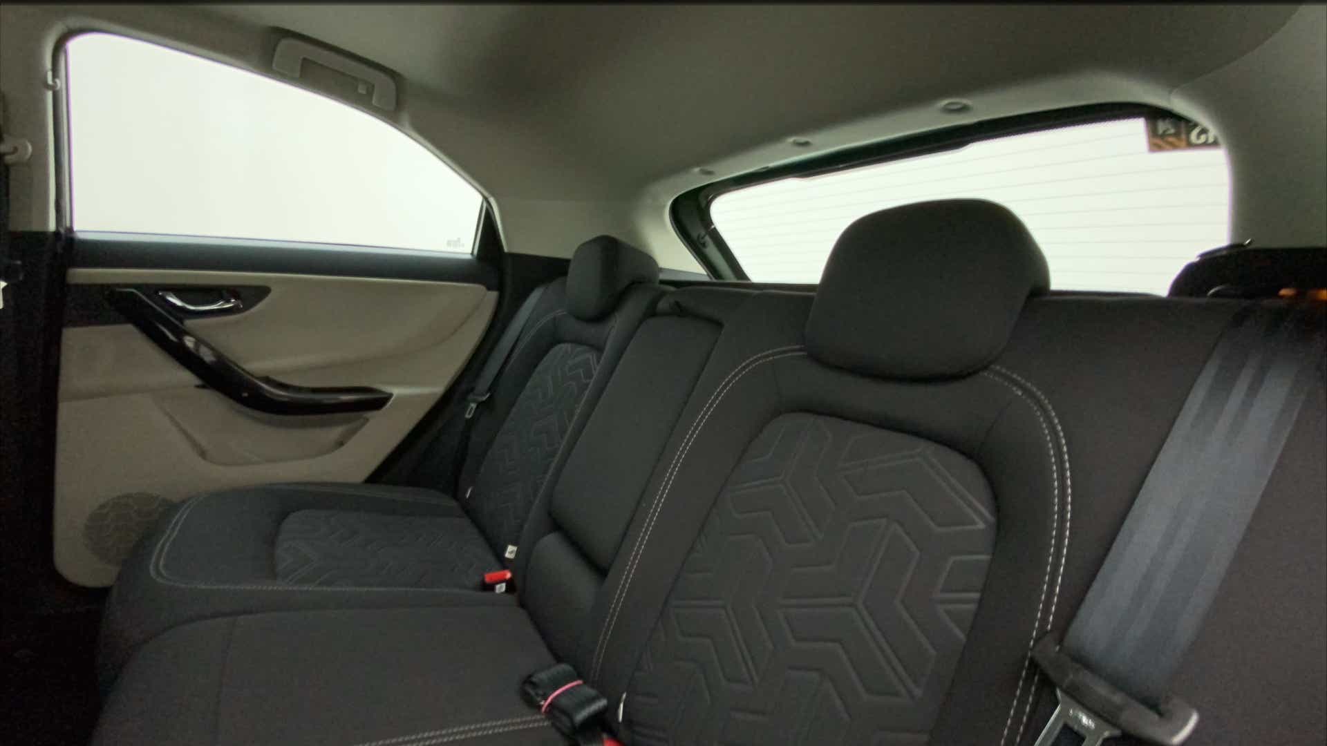 Rear seat view of a Tata Nexon 2017-2023