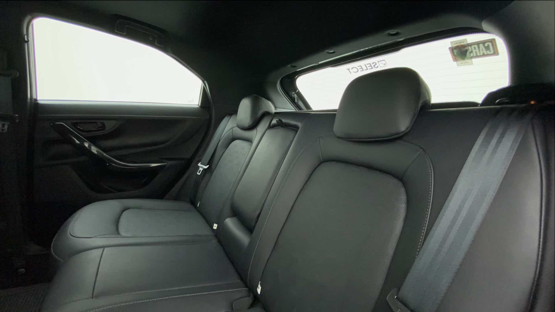 Rear seat view of a Tata Nexon 2017-2023