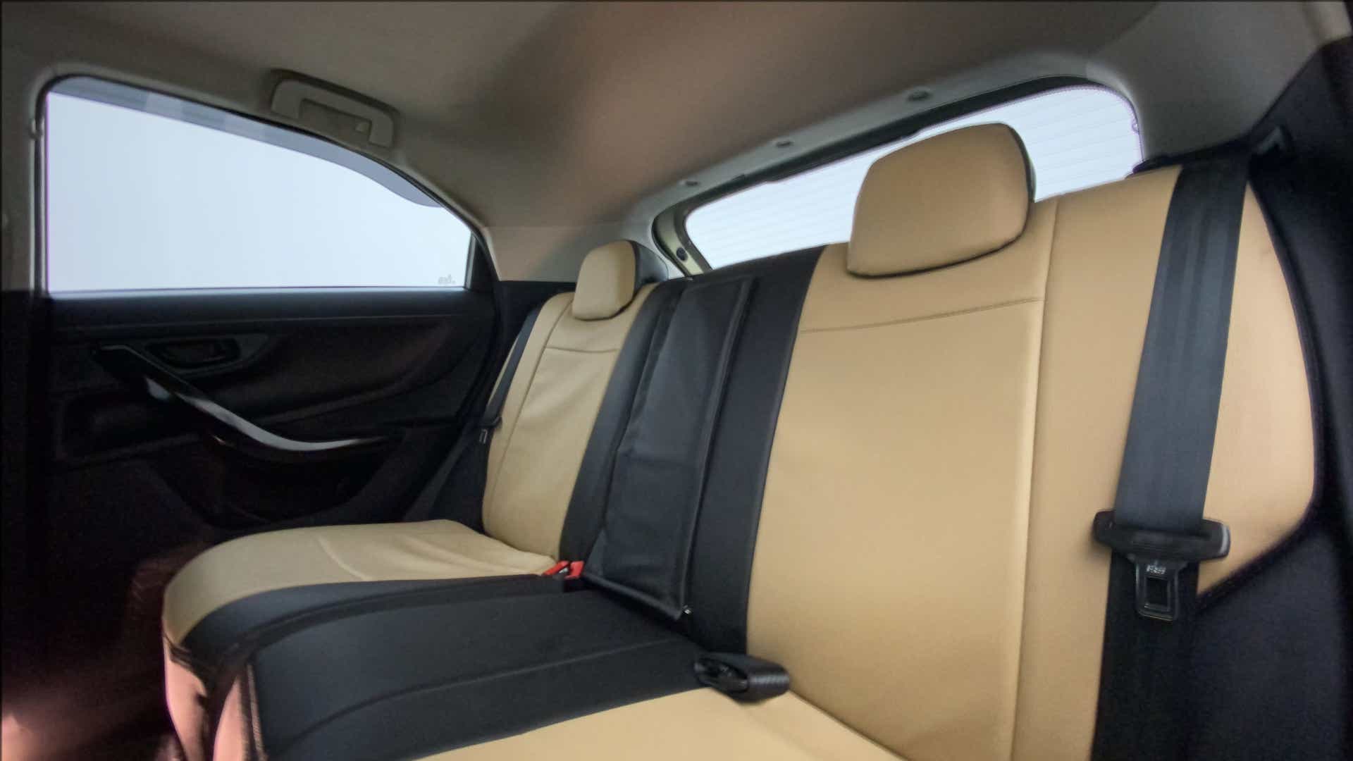 Rear seat view of a Tata Nexon 2017-2023