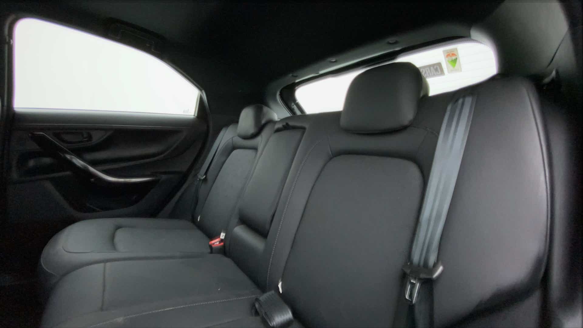Rear seat view of a Tata Nexon 2017-2023