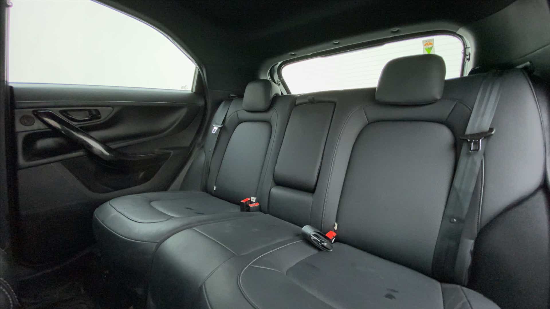 Rear seat view of a Tata Nexon 2017-2023