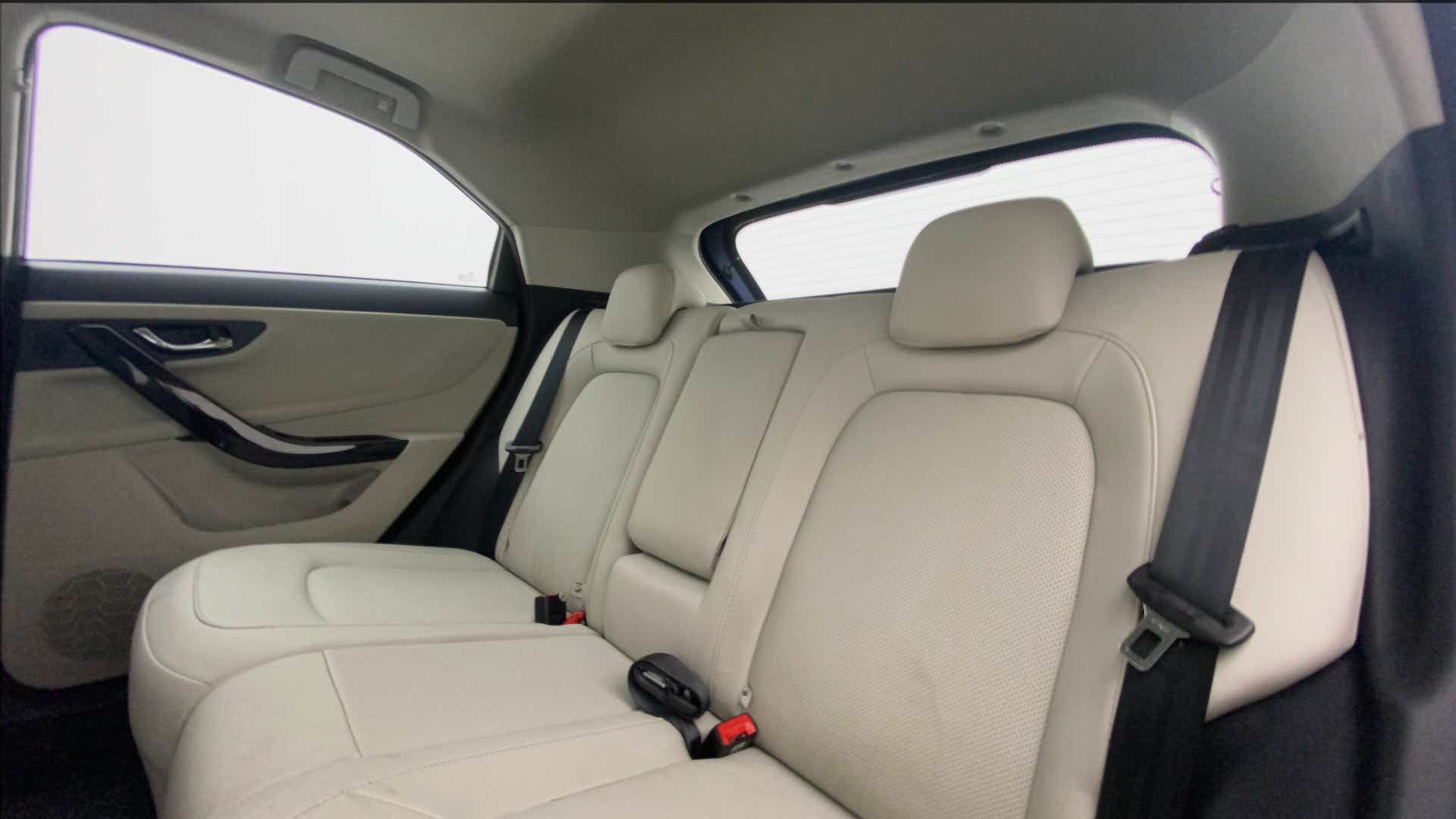 Rear seat view of a Tata Nexon 2017-2023
