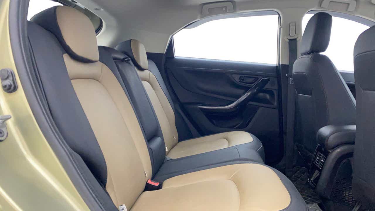 Rear seat view of a Tata Nexon 2017-2023