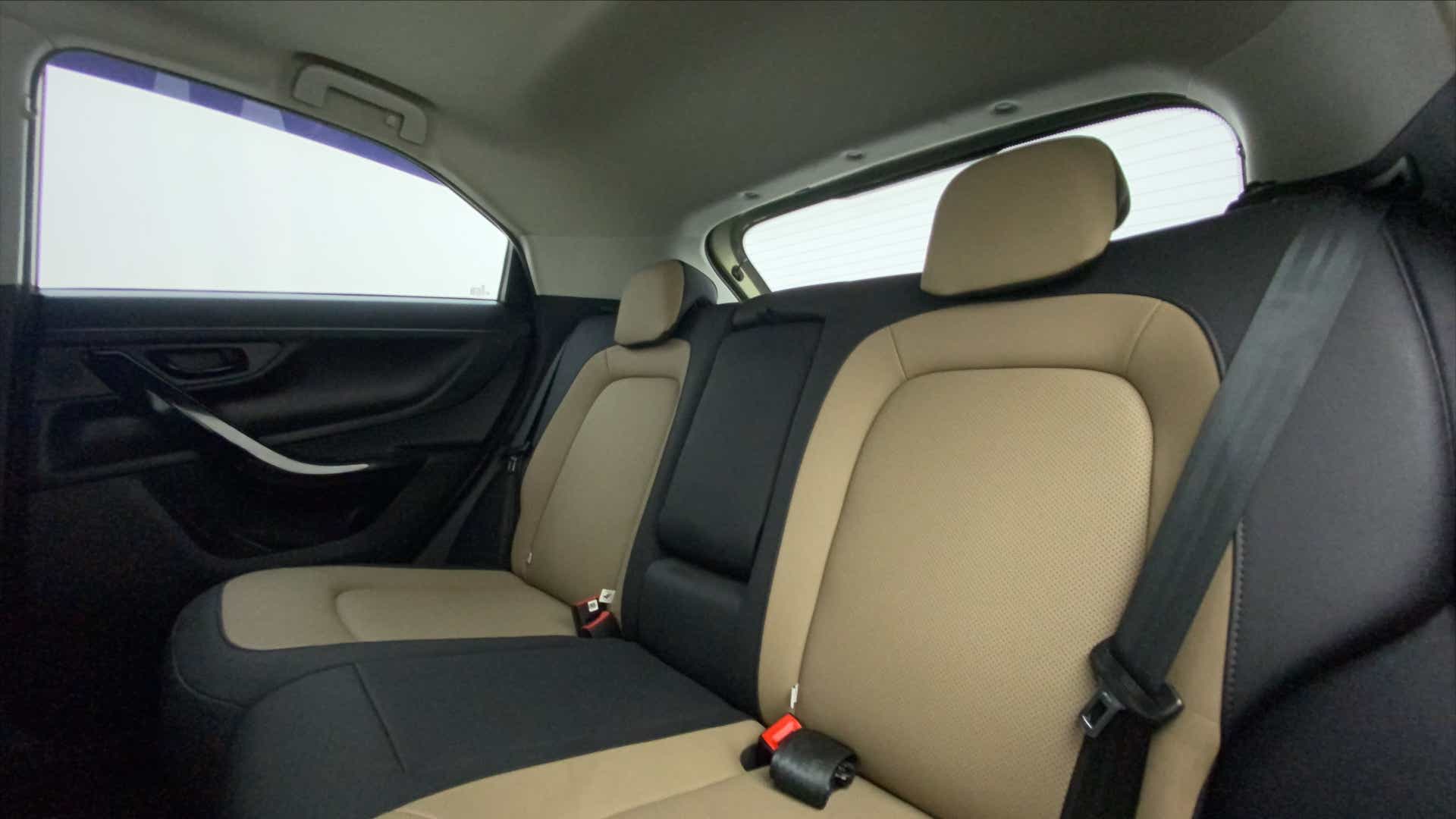 Rear seat view of a Tata Nexon 2017-2023