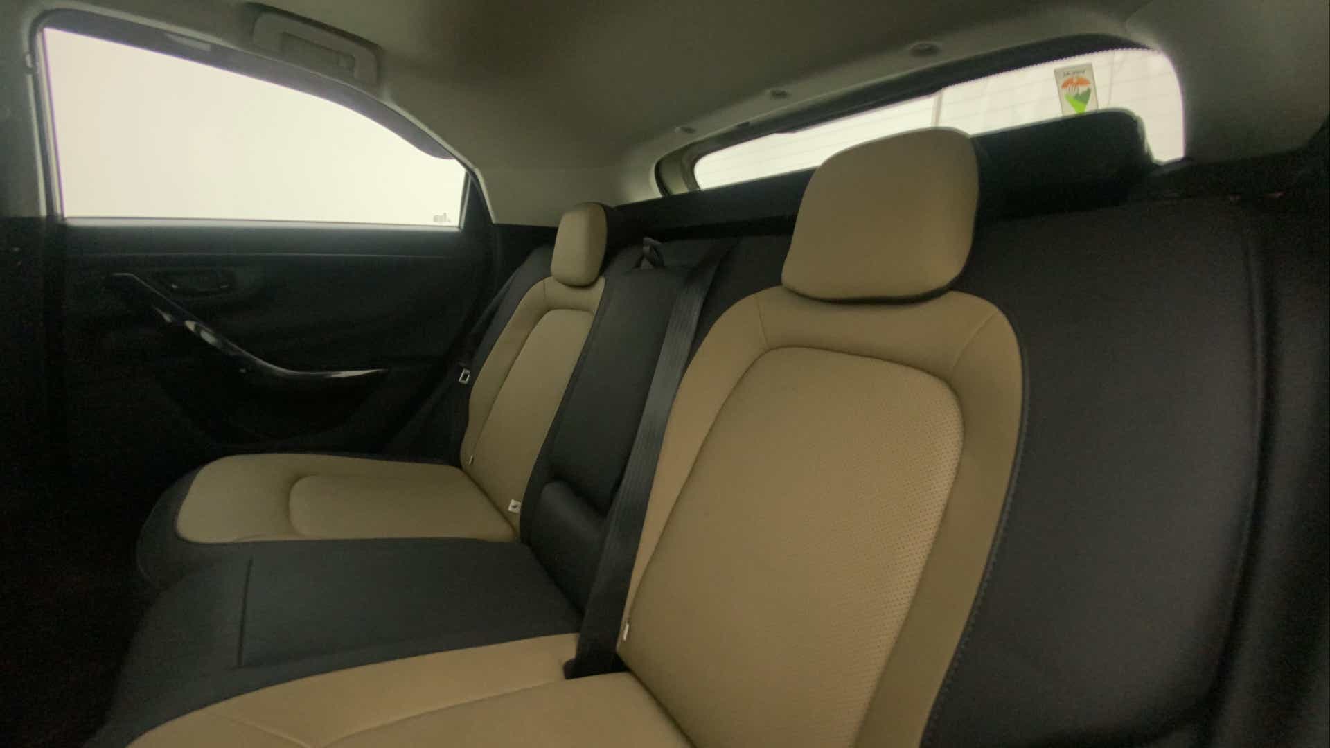 Rear seat view of a Tata Nexon 2017-2023