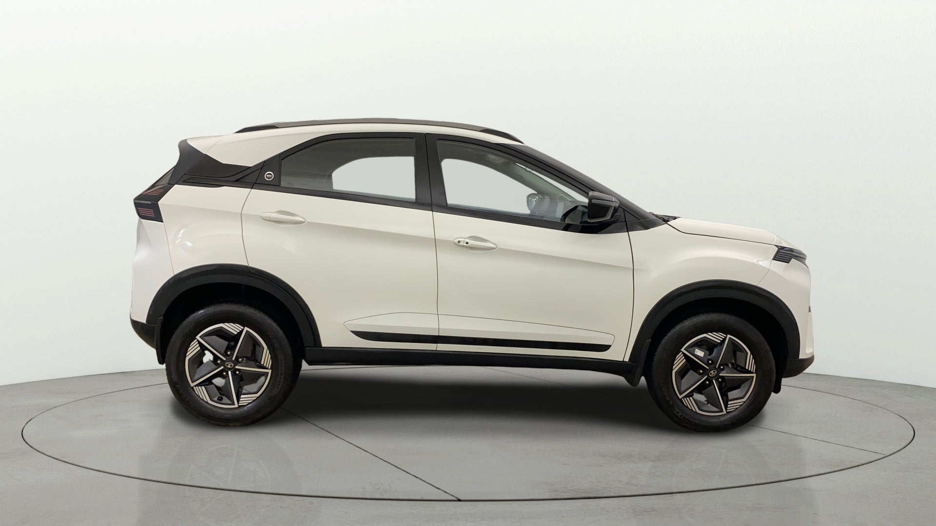 Side profile of a Tata Nexon