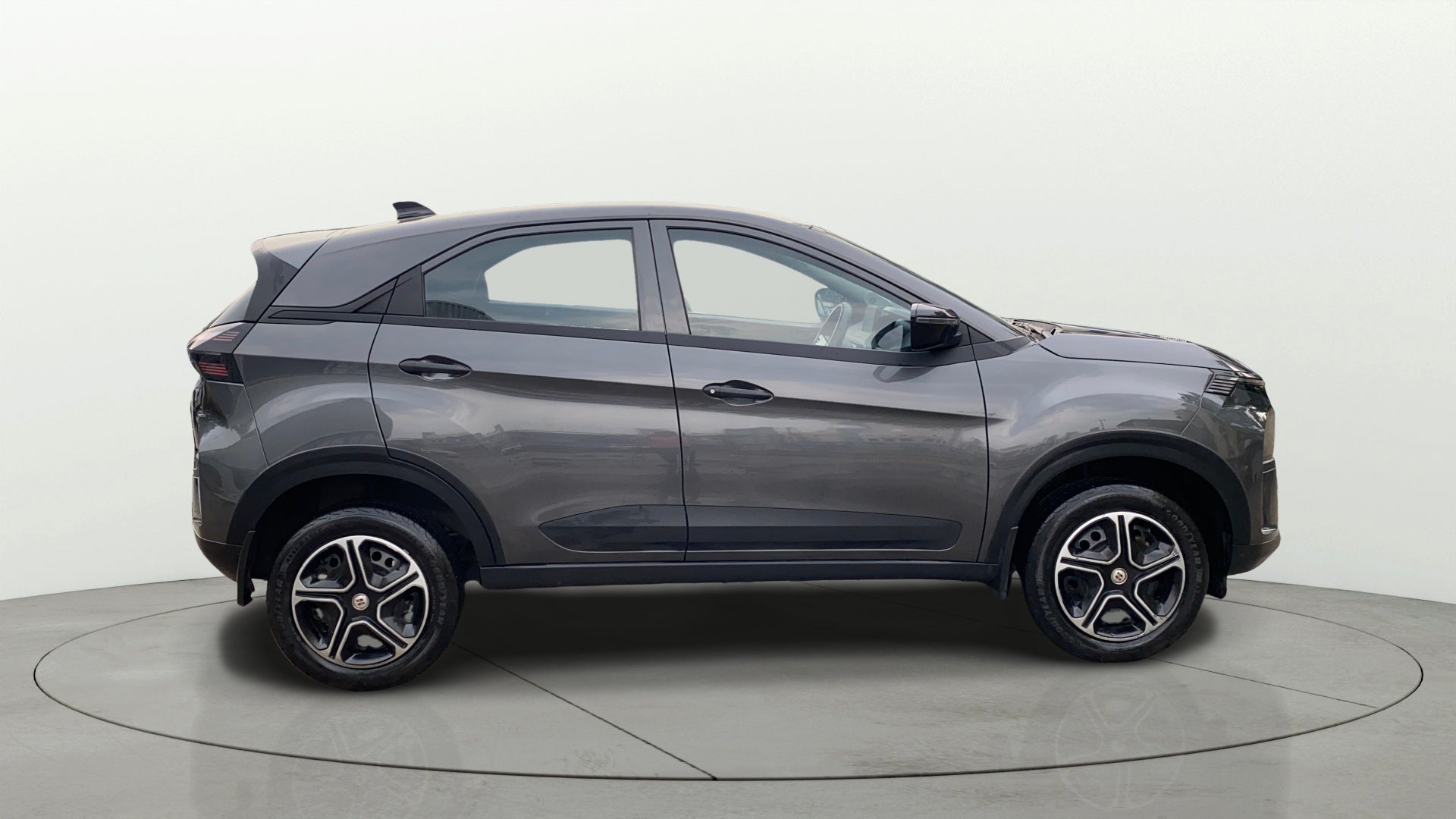 Side view of a Tata Nexon