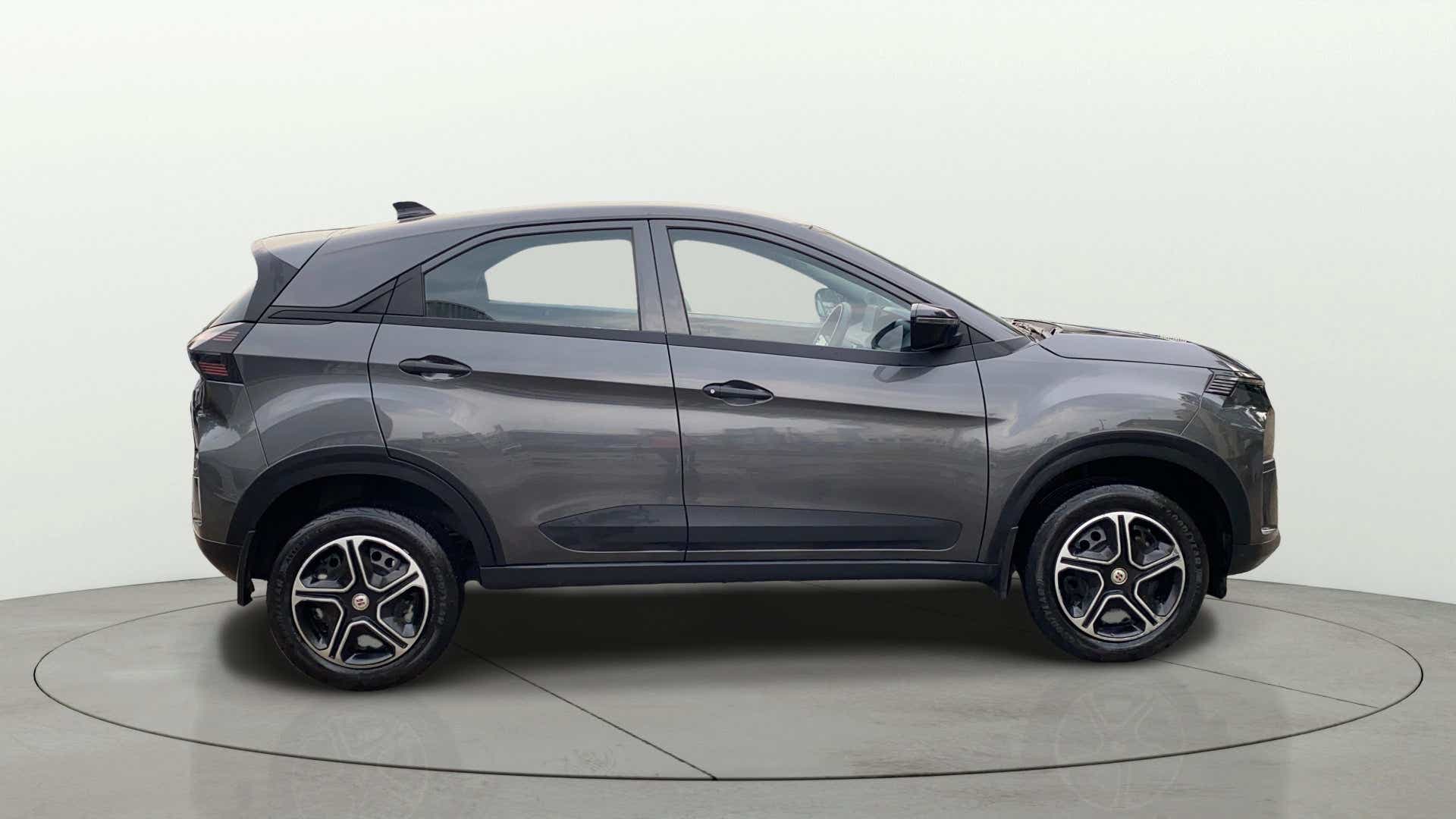Side view of a Tata Nexon