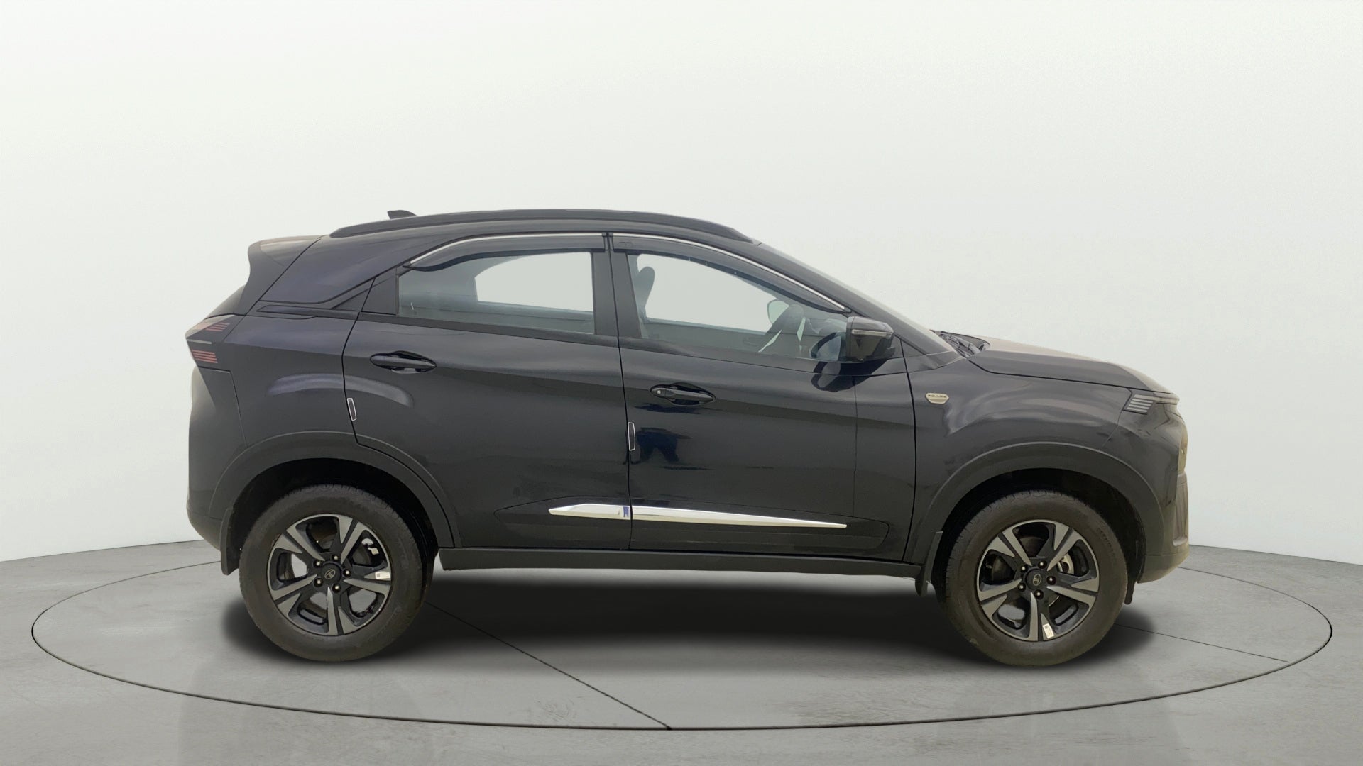 Side profile of a Tata Nexon