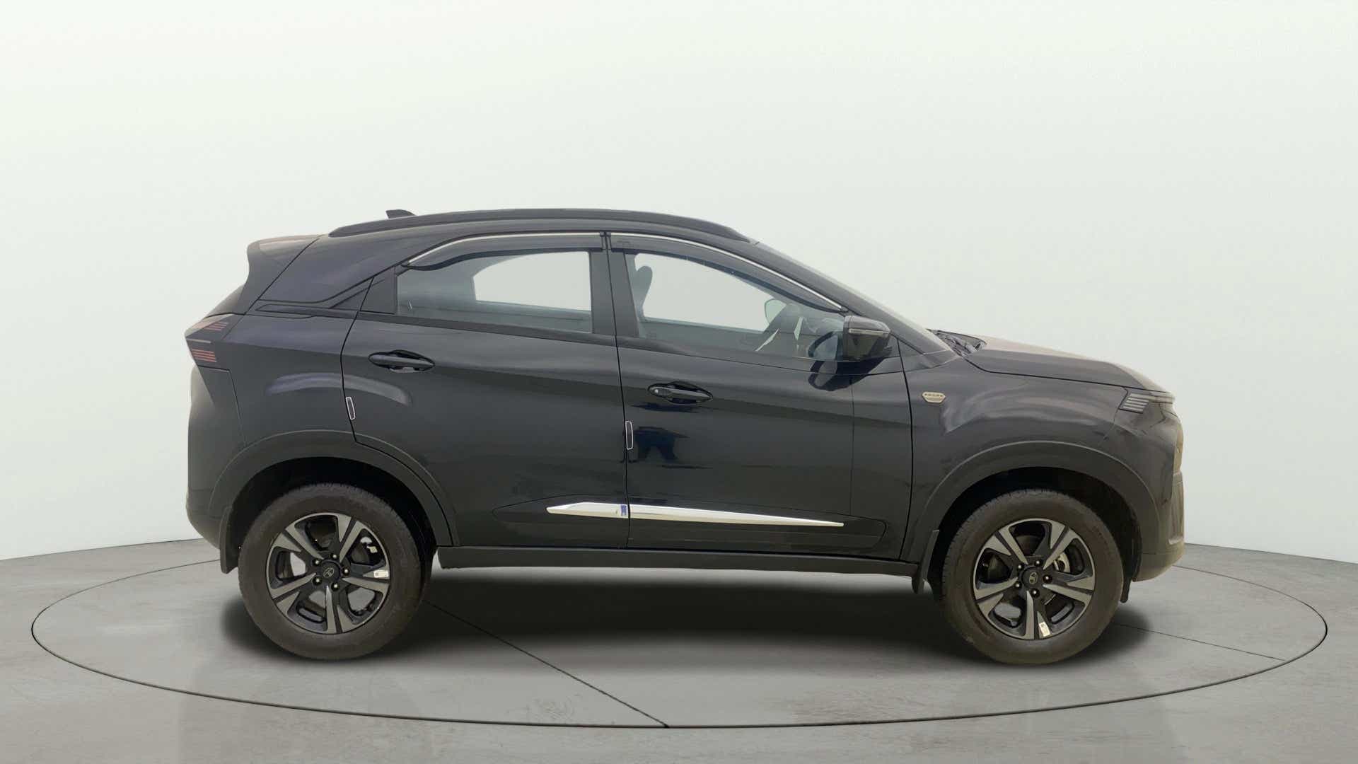 Side profile of a Tata Nexon