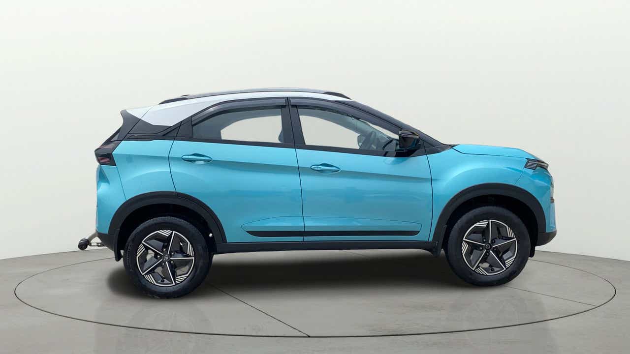 Side view of a Tata Nexon