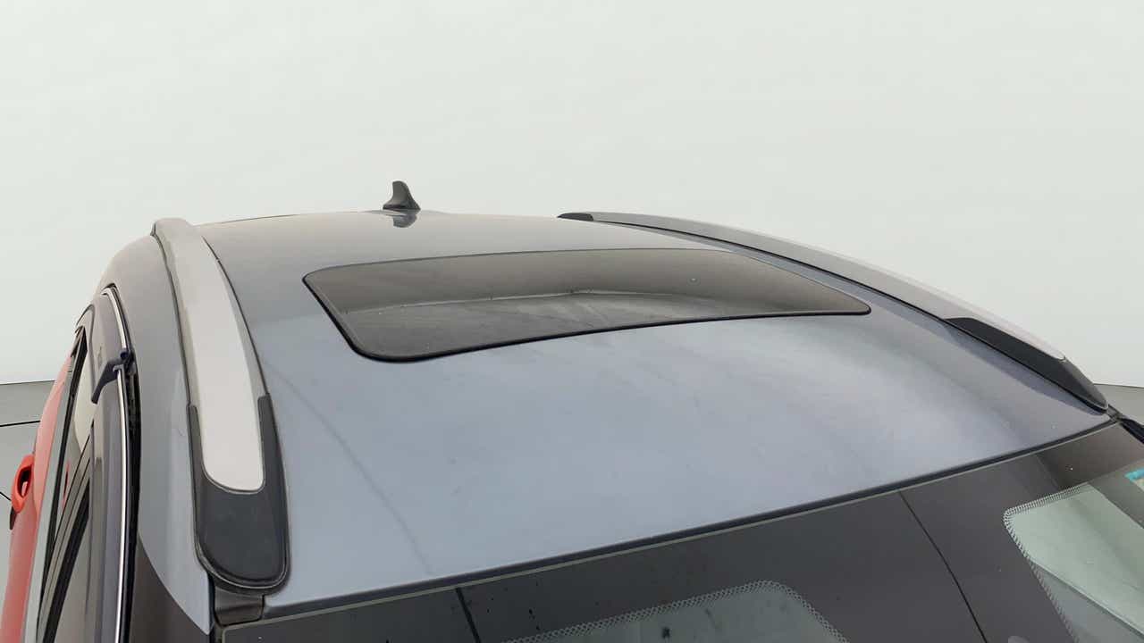 Sunroof close-up of a Tata Nexon 2017-2023