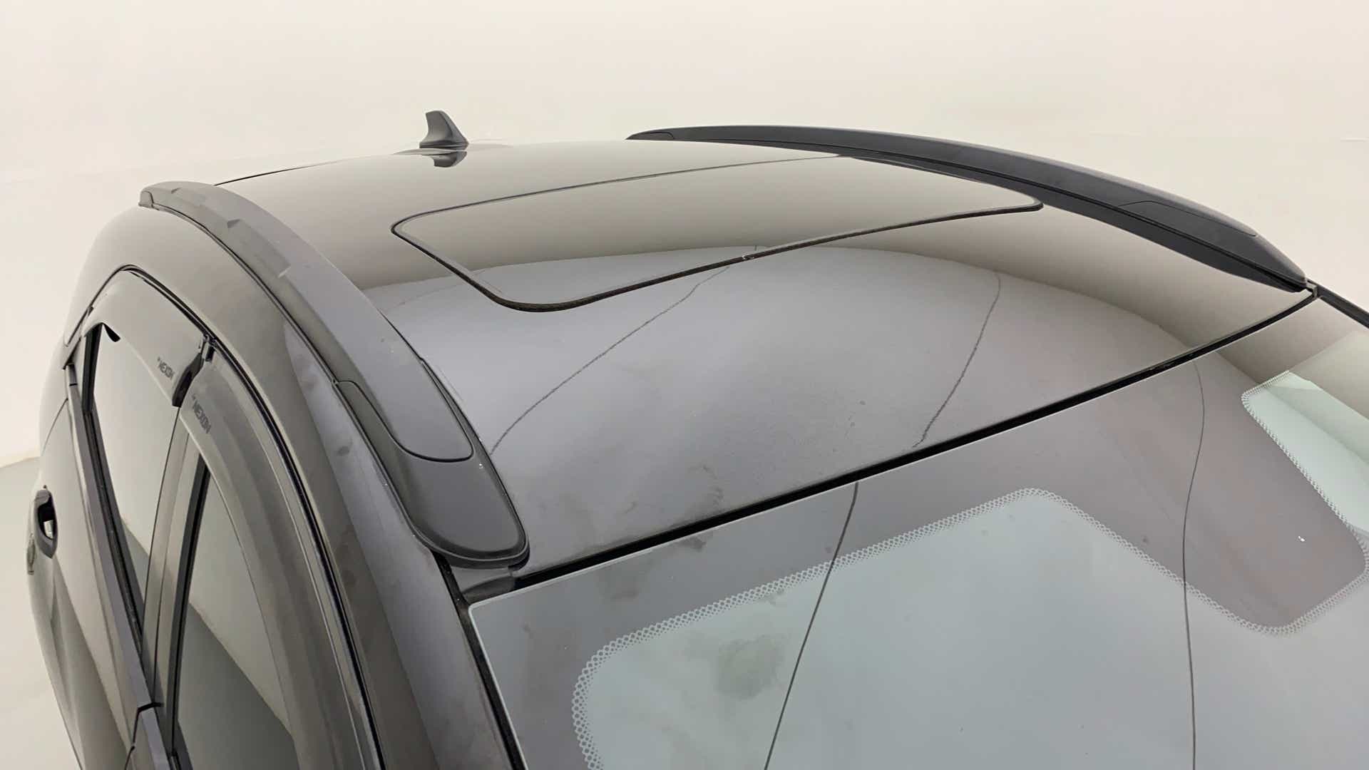 Sunroof and roof rails of a Tata Nexon 2017-2023