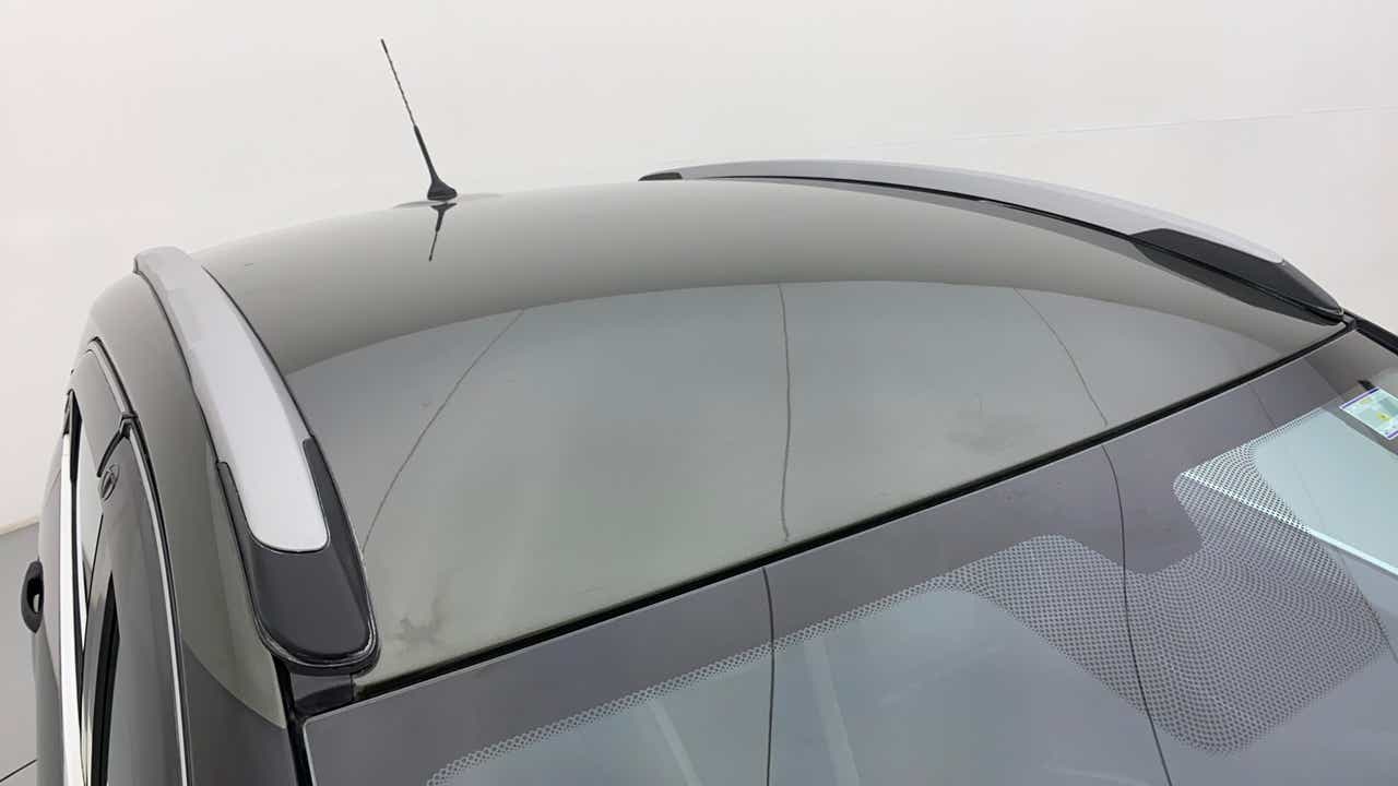 Roof view of a Tata Nexon 2017-2023