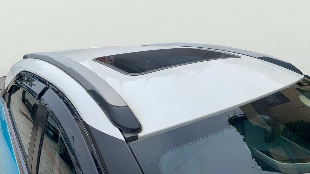 Sunroof close-up of a Tata Nexon