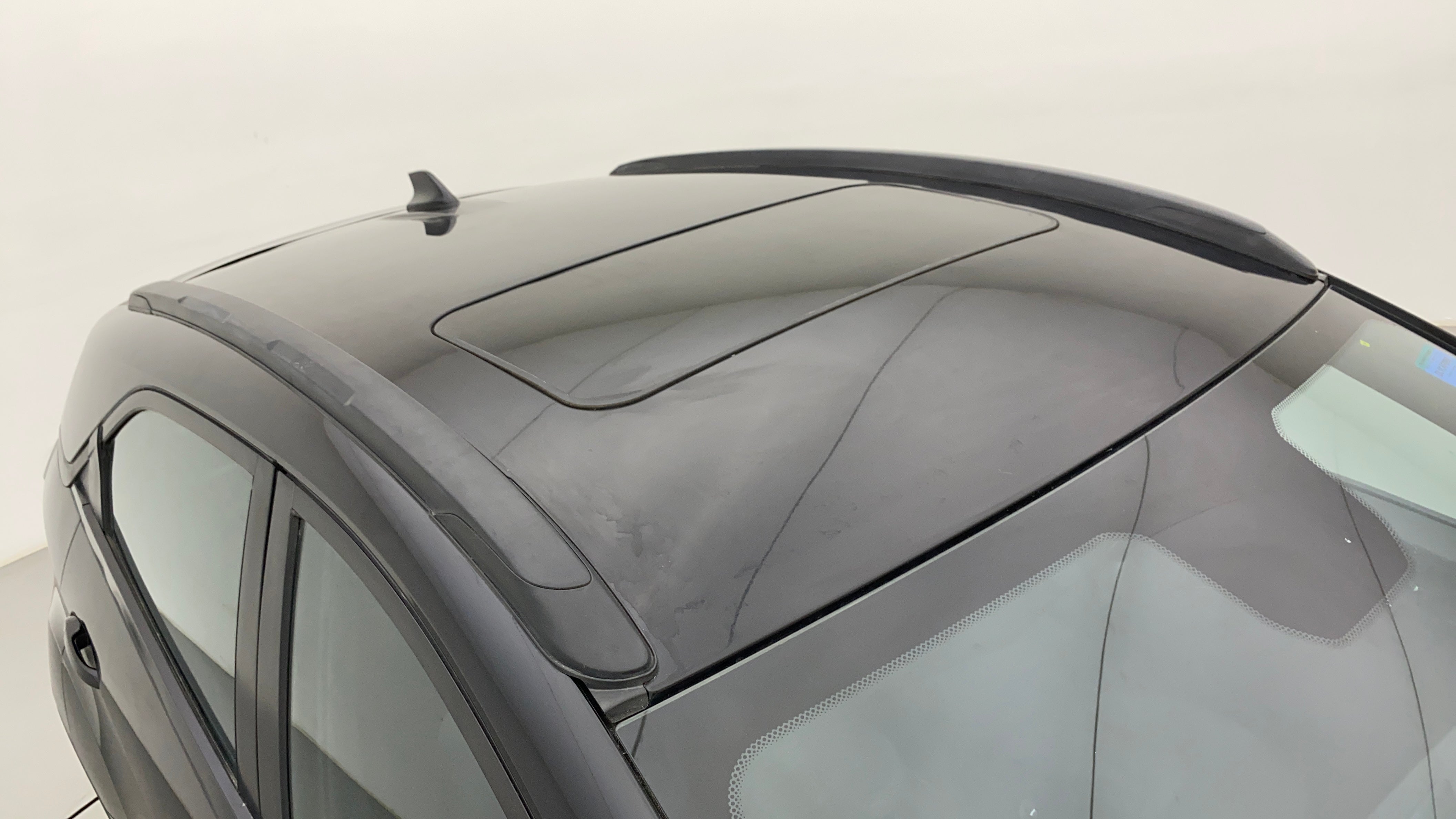 Sunroof view of a Tata Nexon 2017-2023