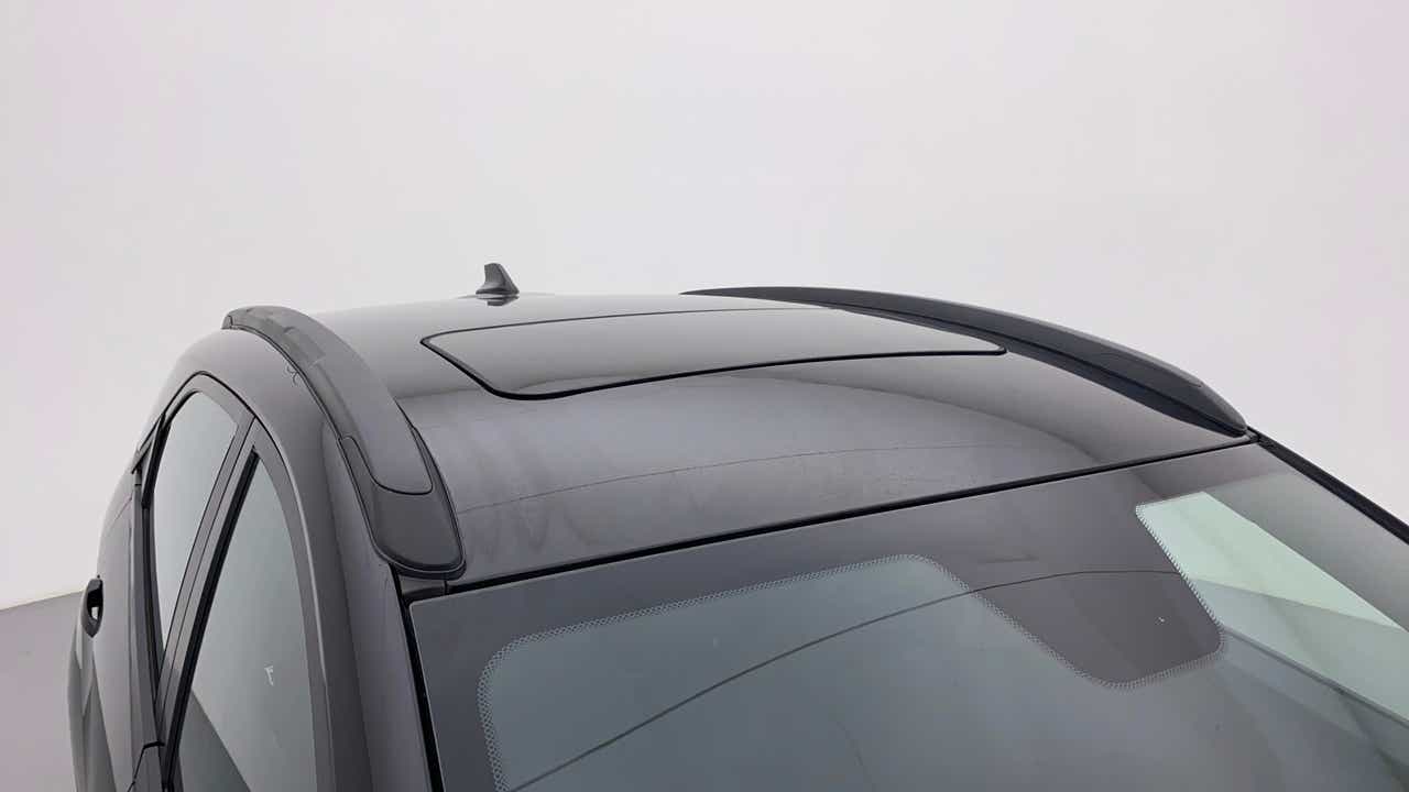 Sunroof view of a Tata Nexon 2017-2023