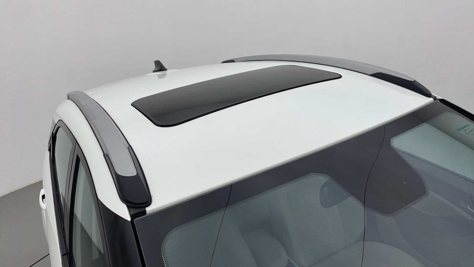 Sunroof view of a Tata Nexon 2017-2023
