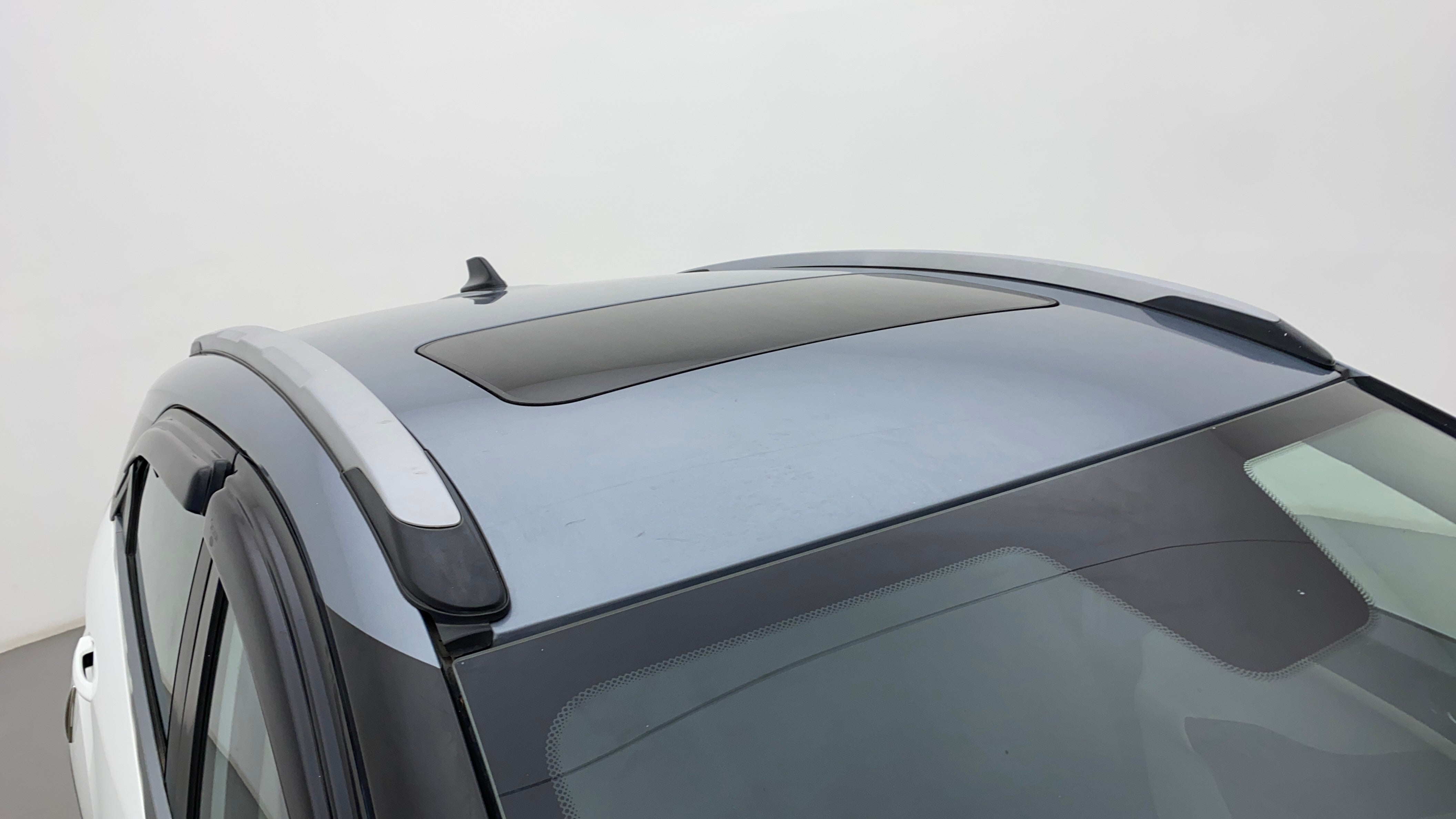Sunroof view of a Tata Nexon 2017-2023