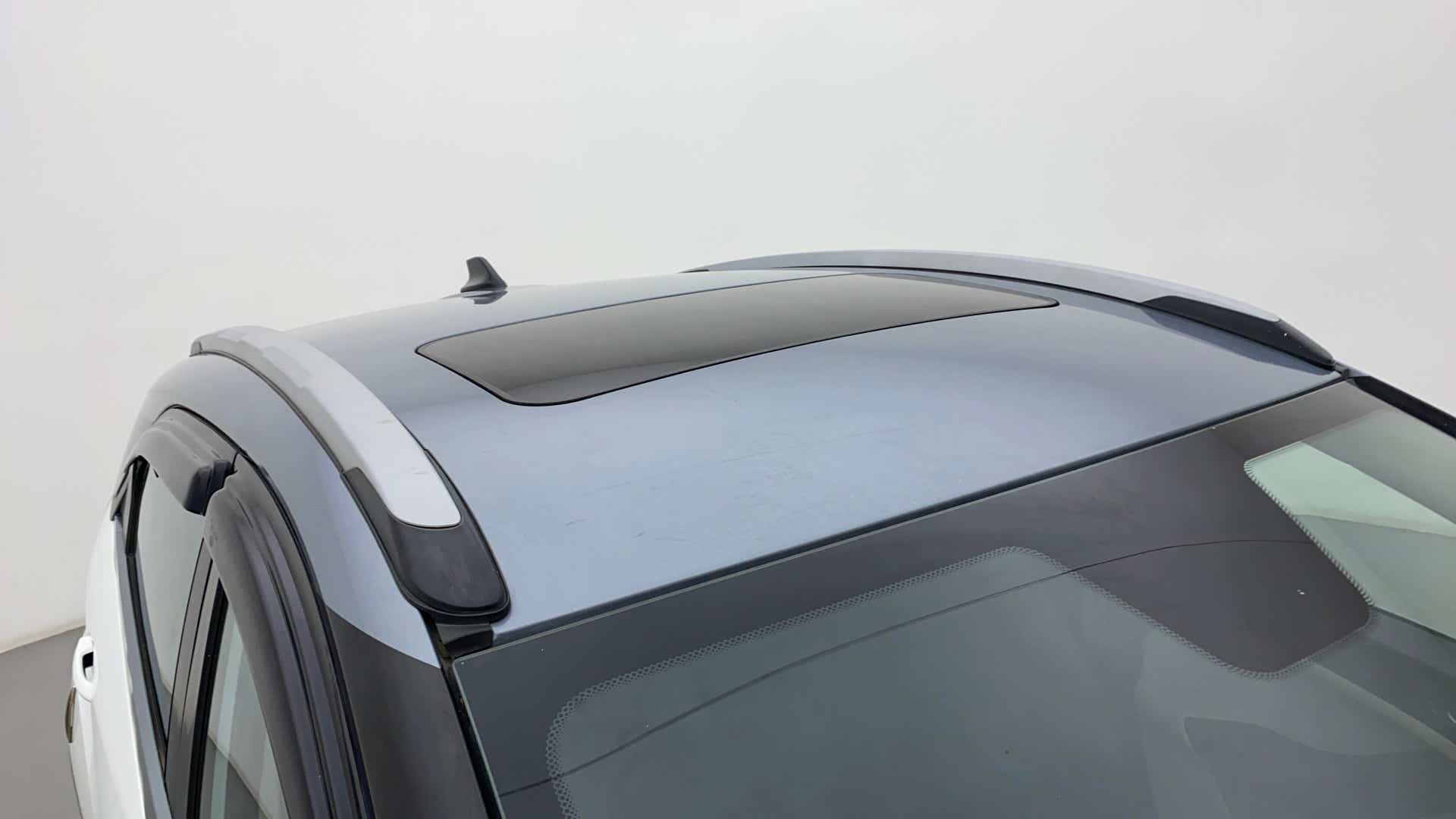 Sunroof view of a Tata Nexon 2017-2023