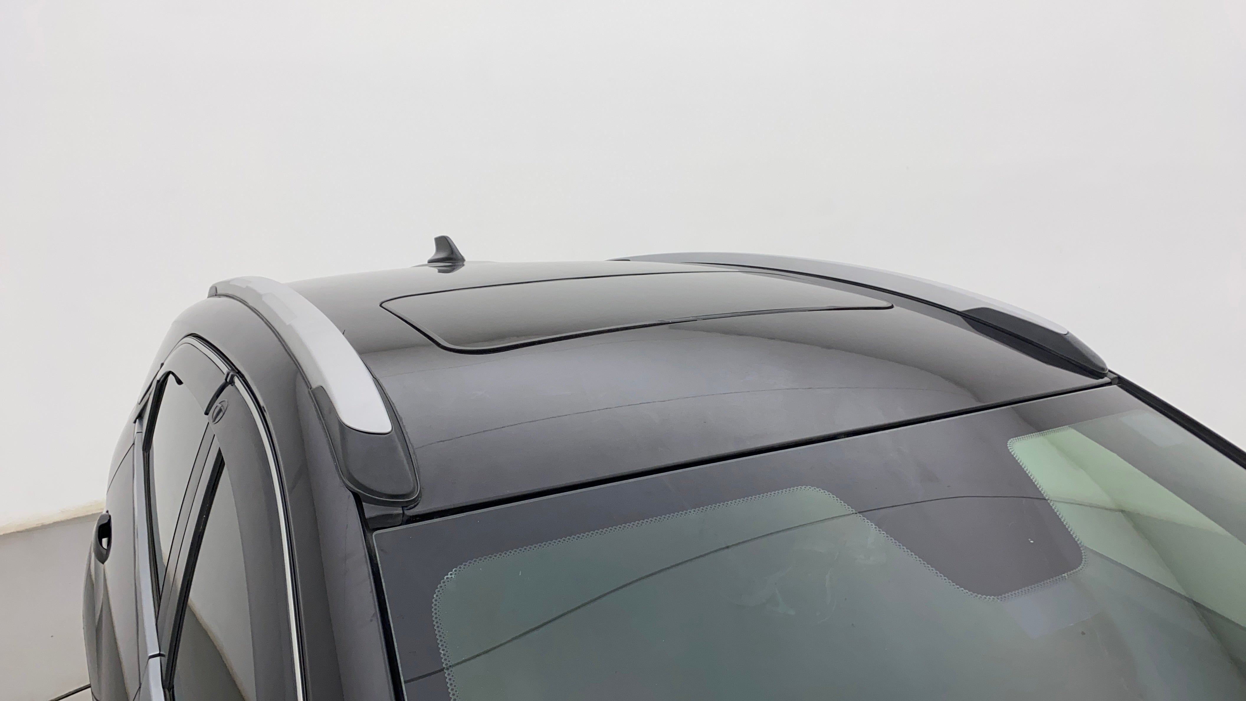 Sunroof and upper roof view of a Tata Nexon 2017-2023