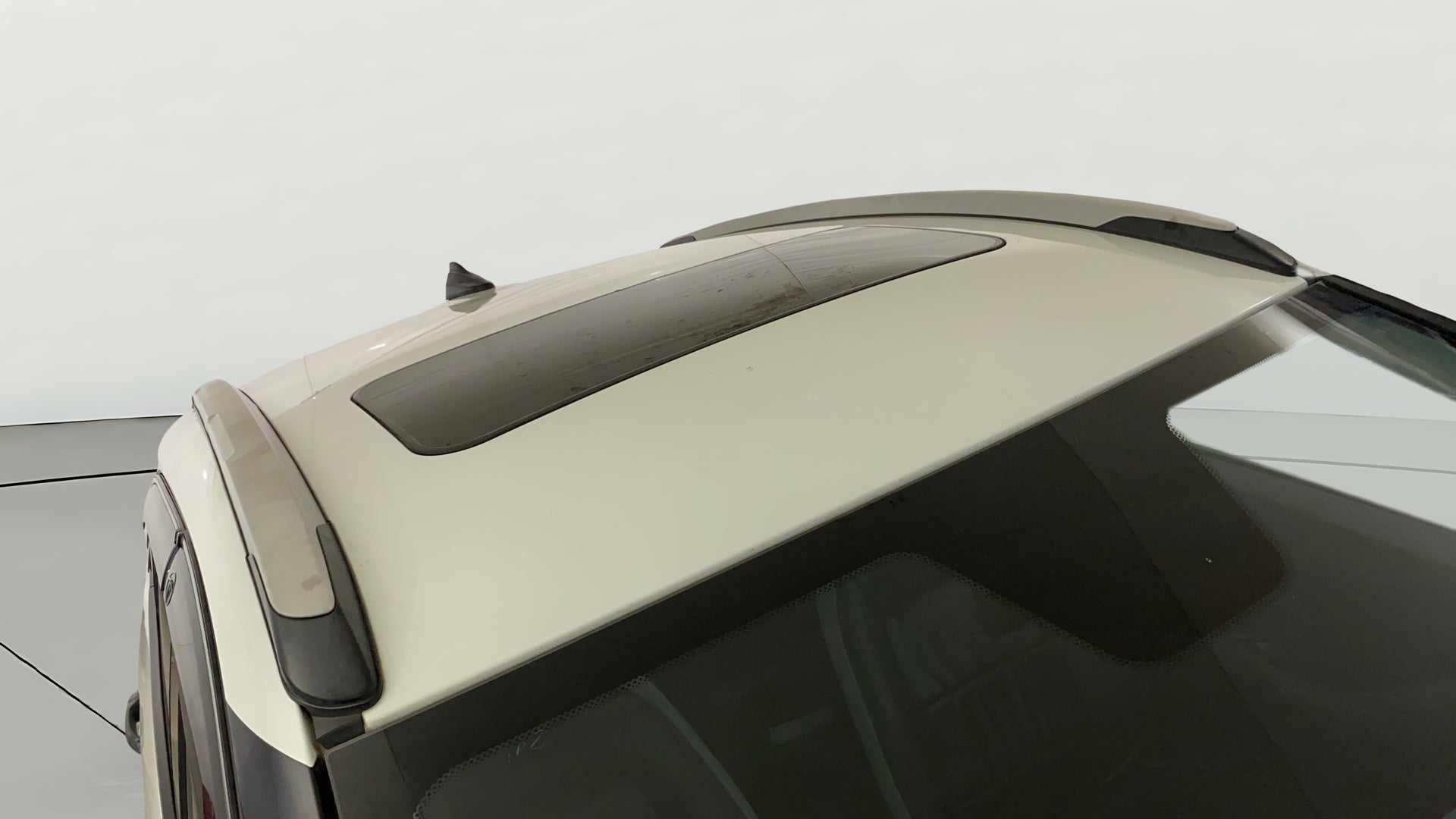 Sunroof view of a Tata Nexon 2017-2023