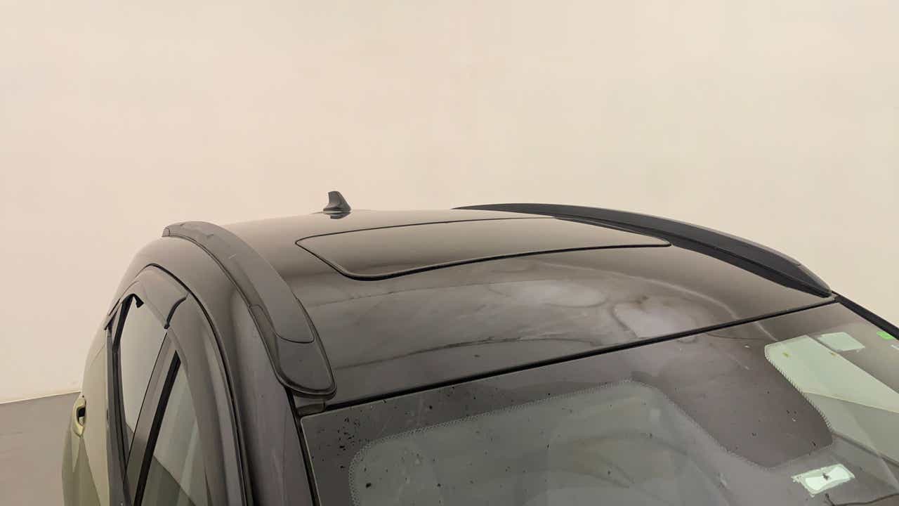 Sunroof view of a Tata Nexon 2017-2023