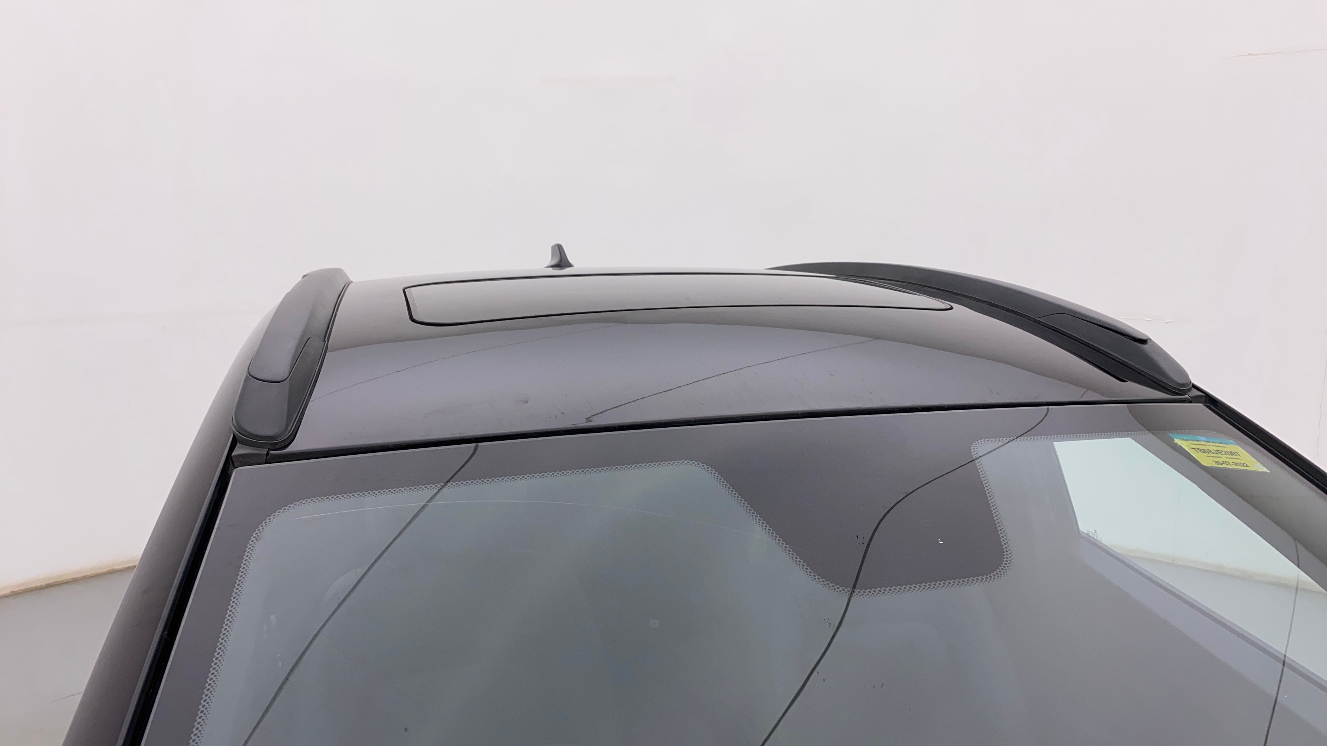 Sunroof and roof rails view of a Tata Nexon 2017-2023