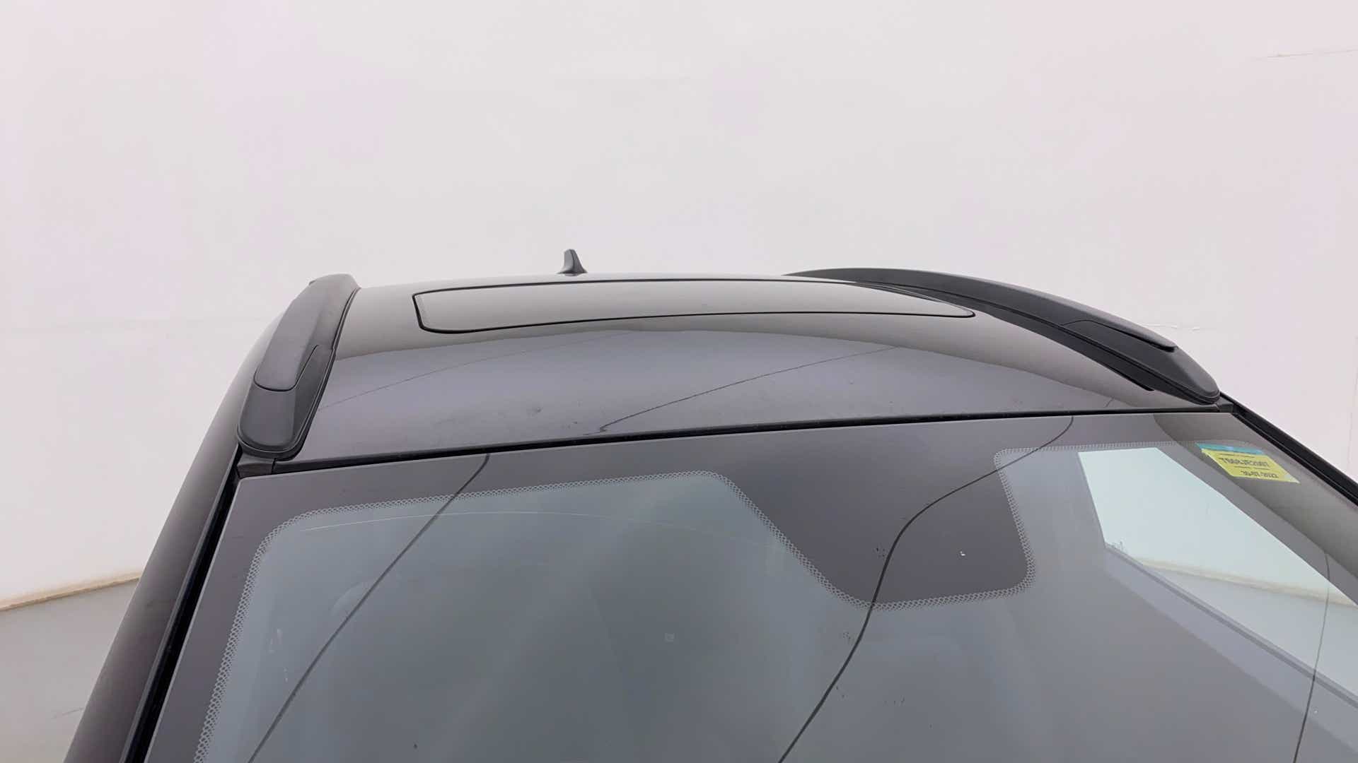 Sunroof and roof rails view of a Tata Nexon 2017-2023