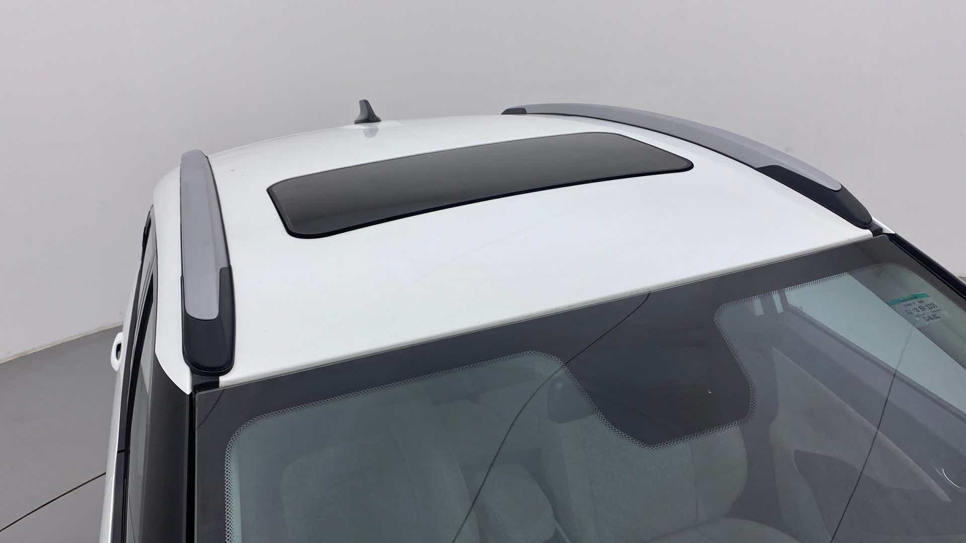 Sunroof view of a Tata Nexon 2017-2023