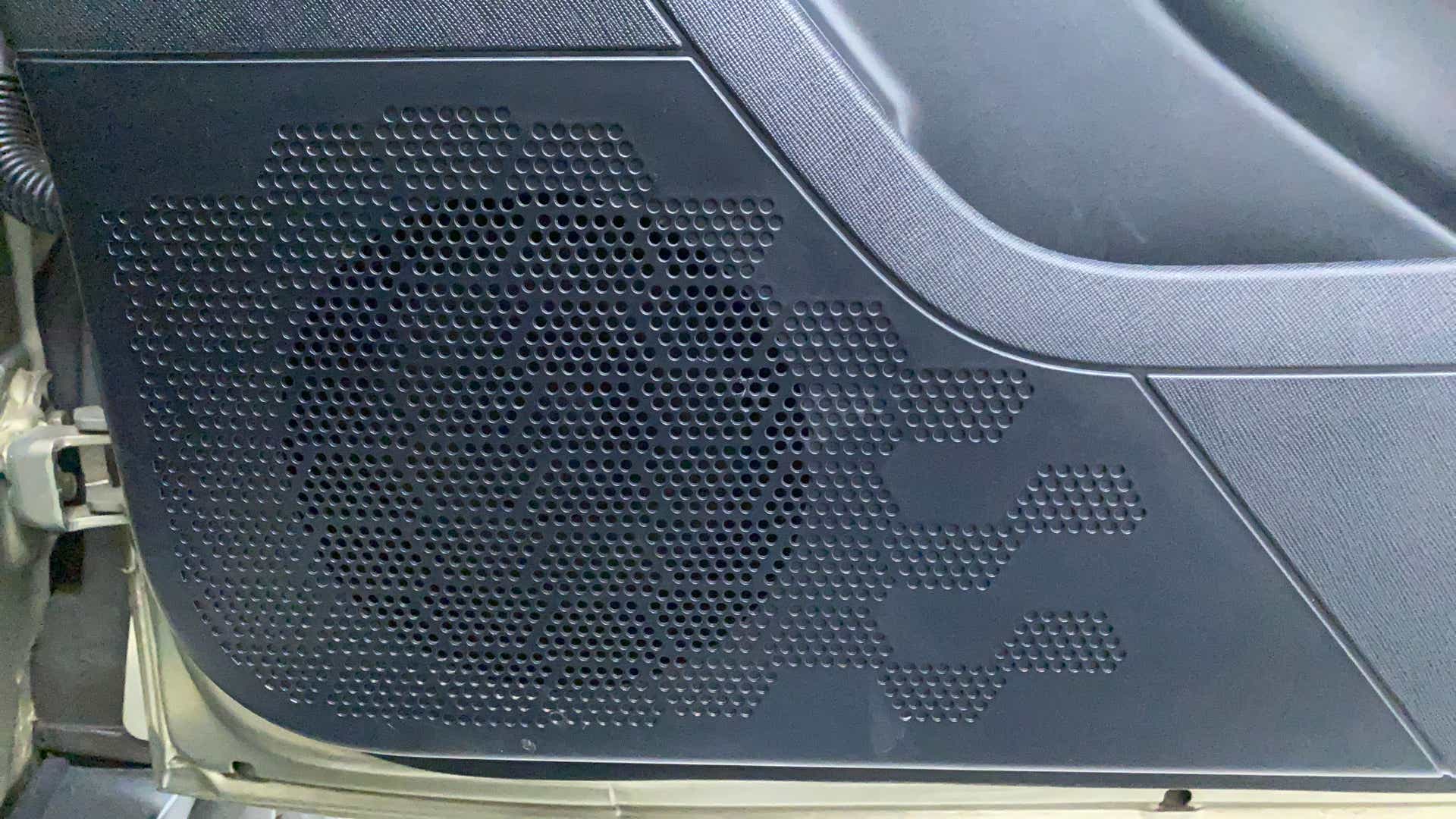 Speaker grille close-up of a Tata Nexon 2017-2023