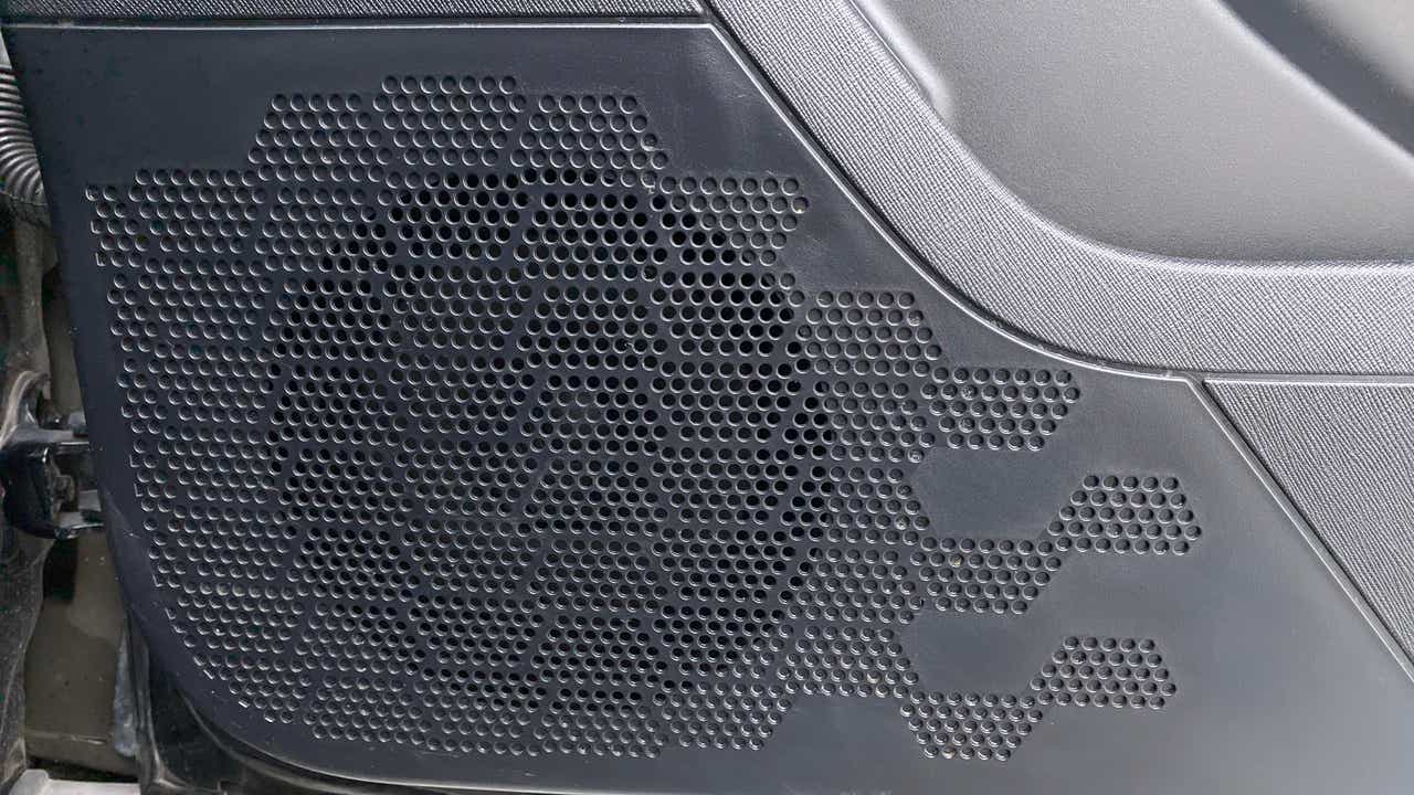 Speaker grille close-up of a Tata Nexon 2017-2023