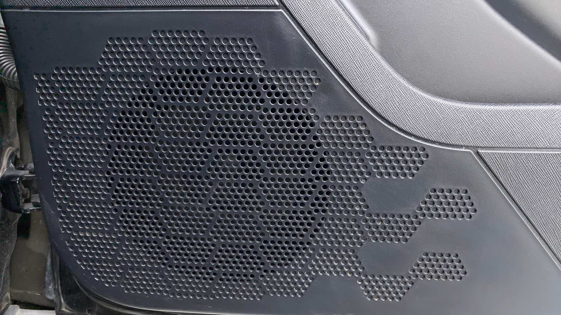 Speaker grille close-up of a Tata Nexon 2017-2023