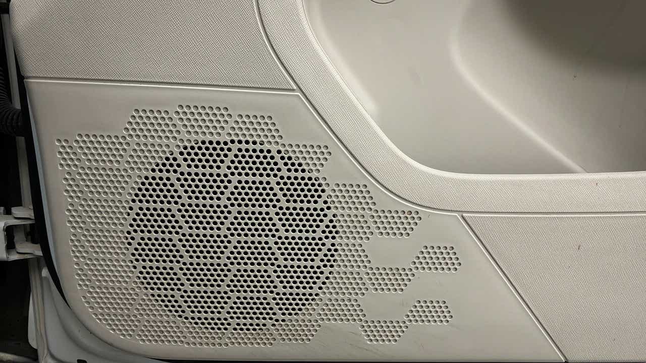 Speaker grille close-up of a Tata Nexon 2017-2023