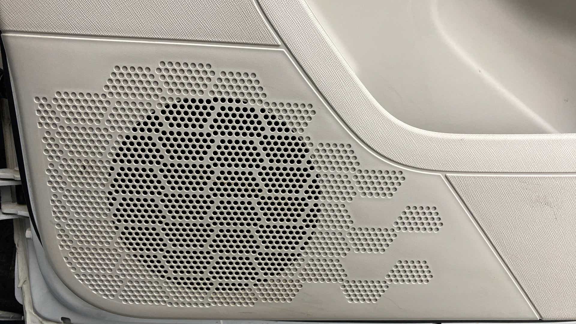 Speaker grille close-up of a Tata Nexon 2017-2023