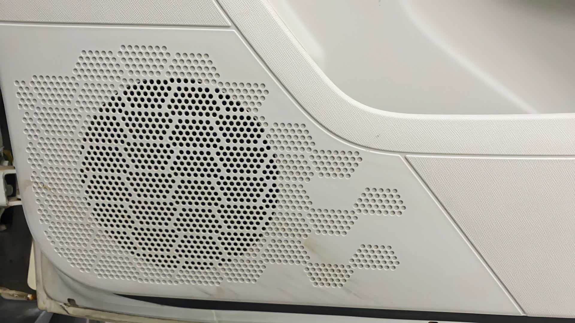 Speaker grille close-up of a Tata Nexon 2017-2023