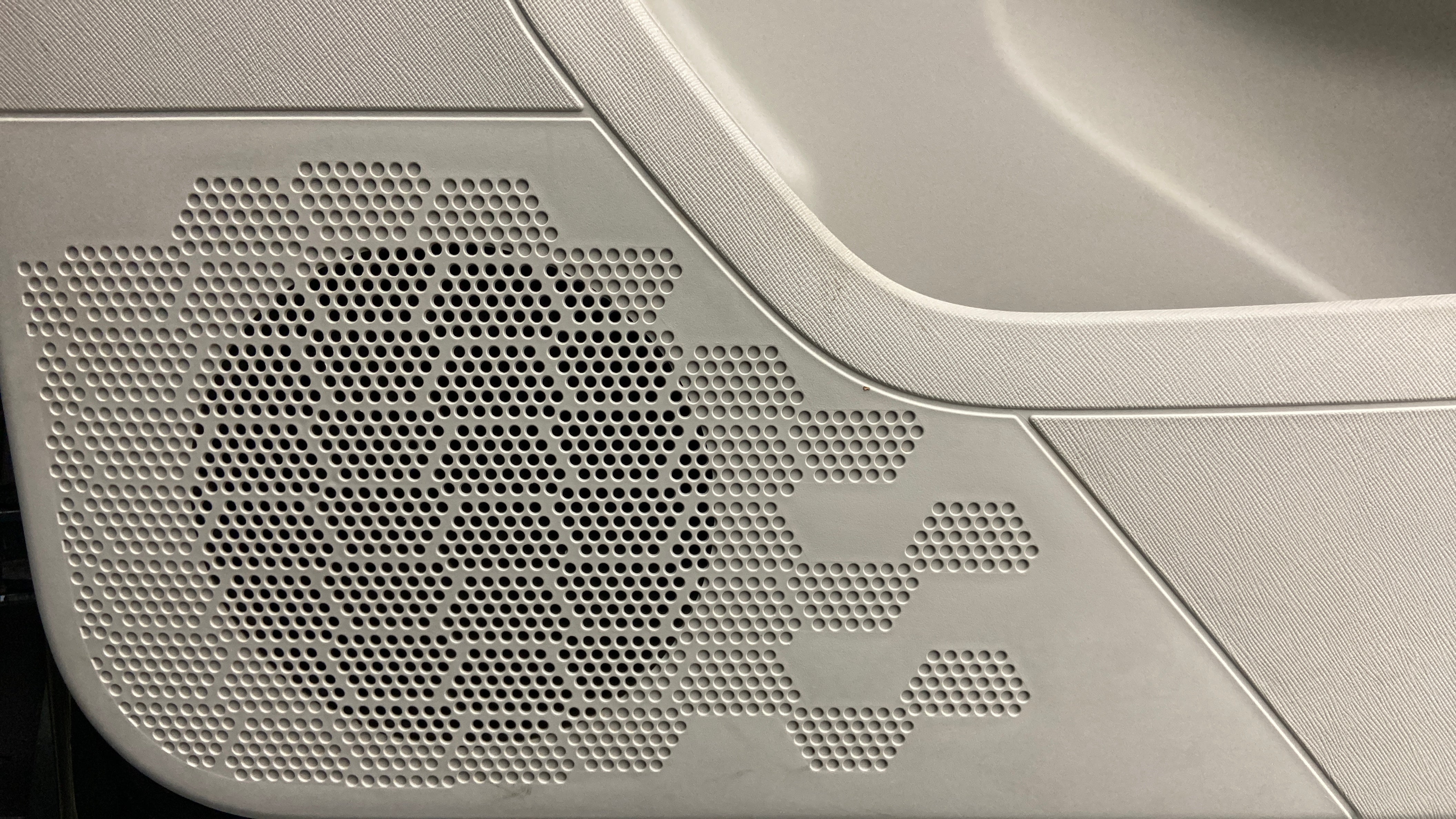 Speaker grille close-up of a Tata Nexon 2017-2023