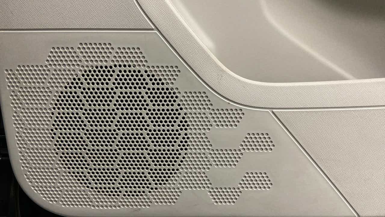 Speaker grille close-up of a Tata Nexon 2017-2023