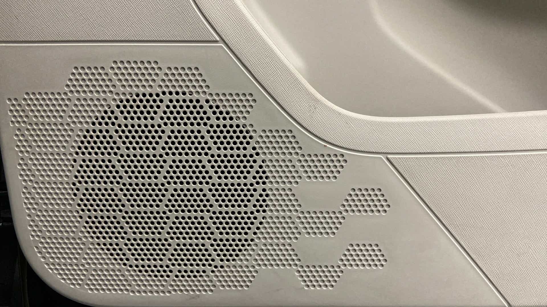 Speaker grille close-up of a Tata Nexon 2017-2023