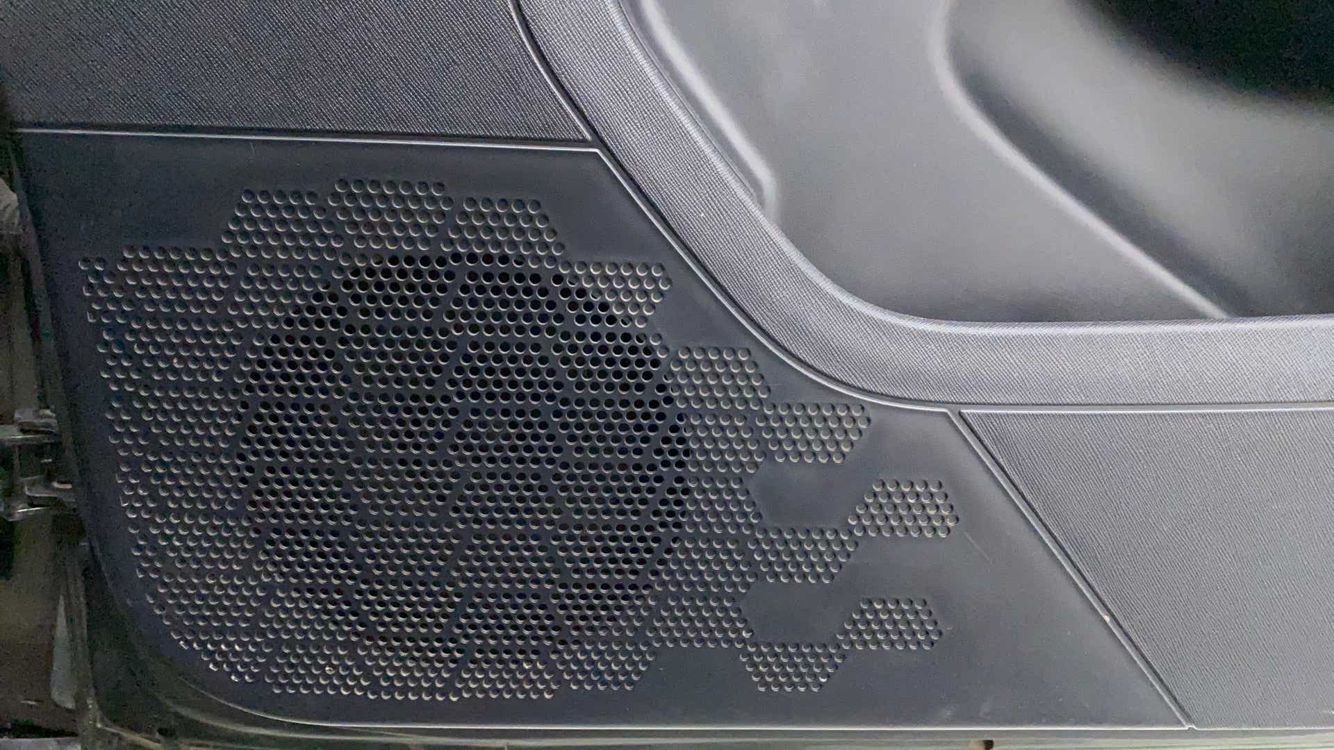 Speaker grille close-up of a Tata Nexon 2017-2023