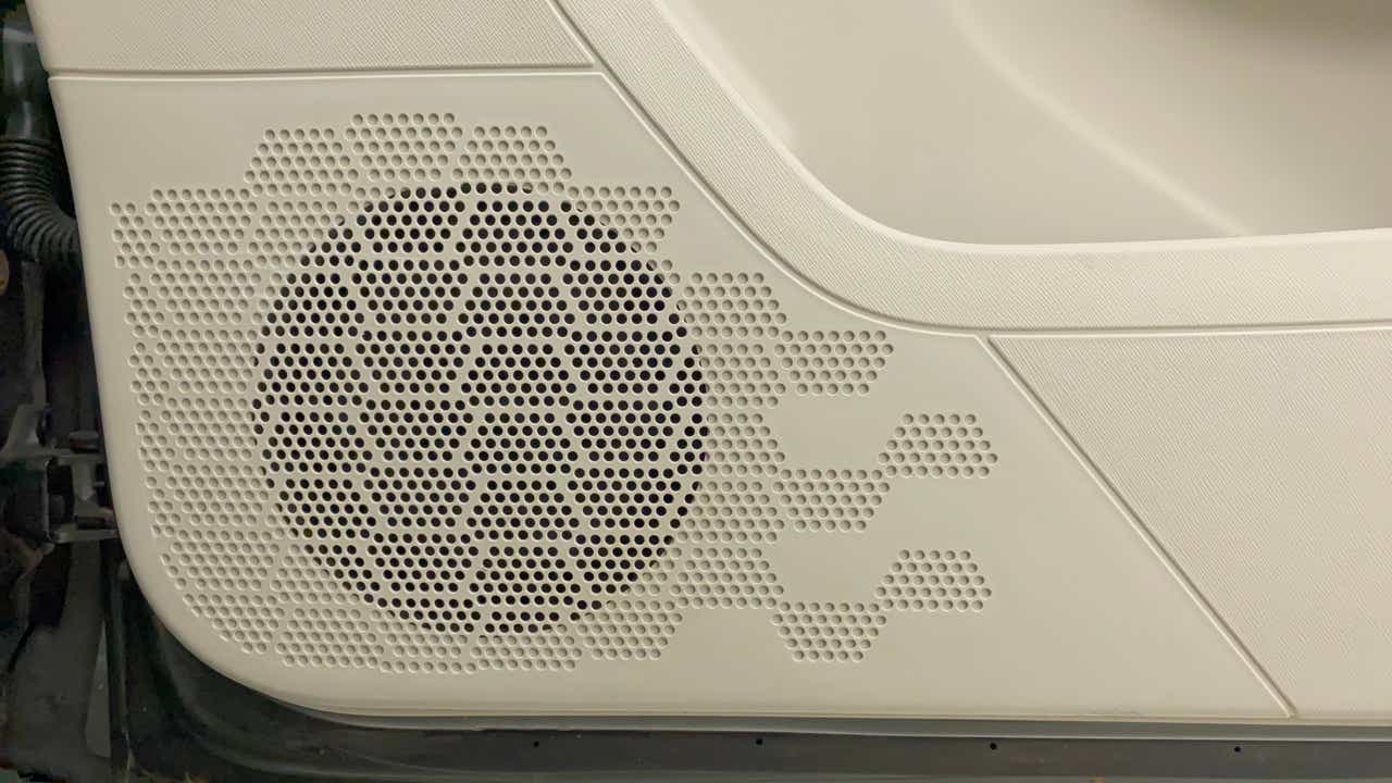 Speaker grille close-up of a Tata Nexon 2017-2023