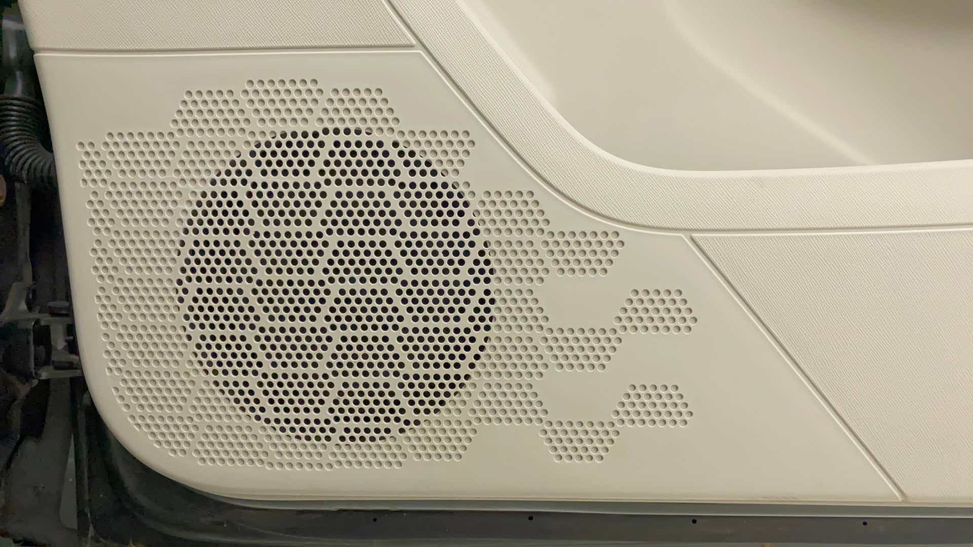 Speaker grille close-up of a Tata Nexon 2017-2023