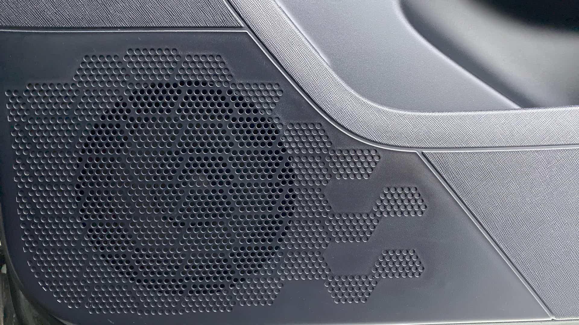 Speaker grille close-up of a Tata Nexon 2017-2023