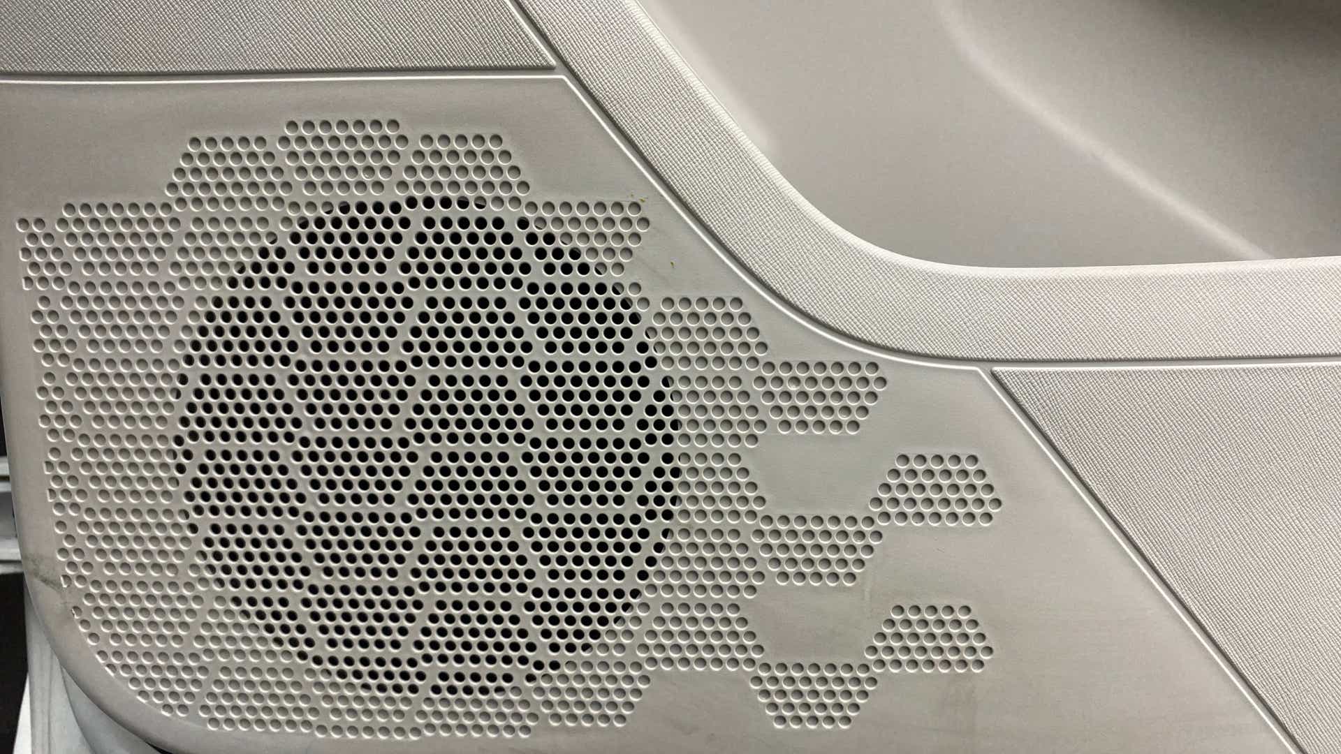 Speaker grille close-up of a Tata Nexon 2017-2023