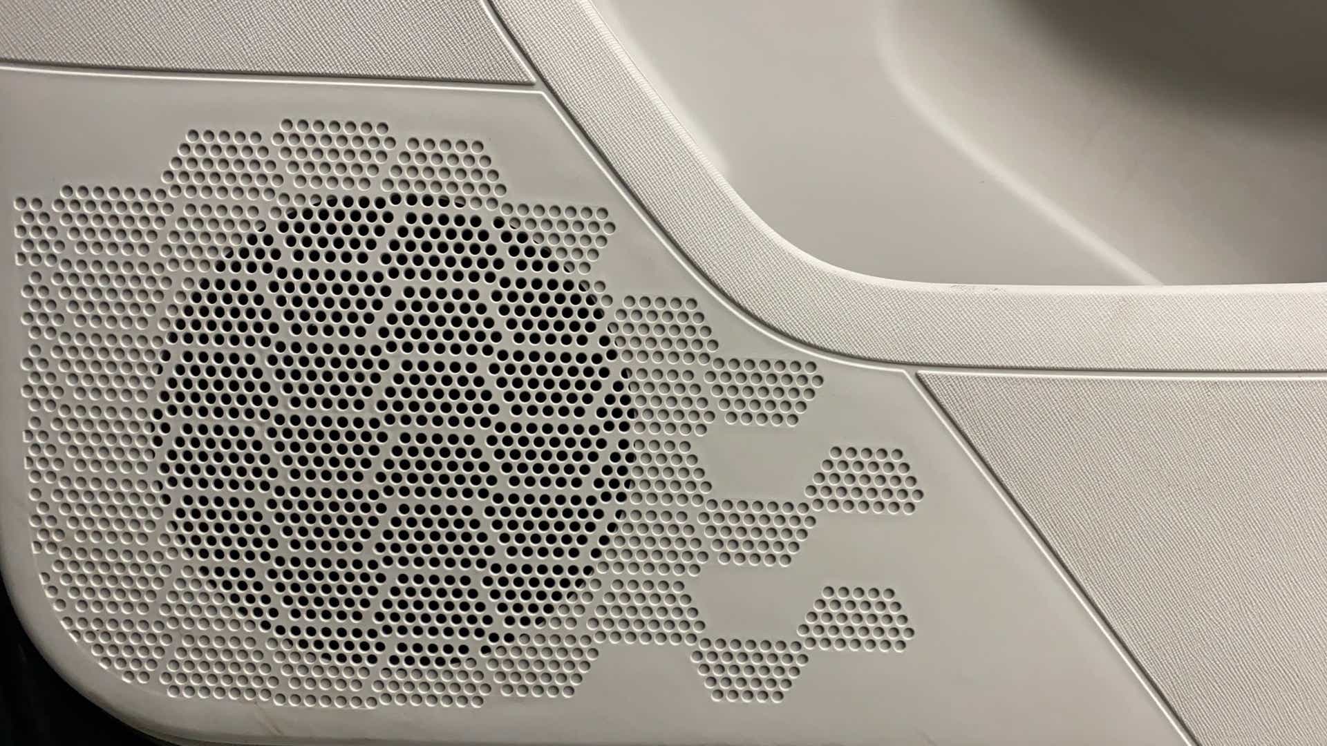Speaker grille close-up of a Tata Nexon 2017-2023
