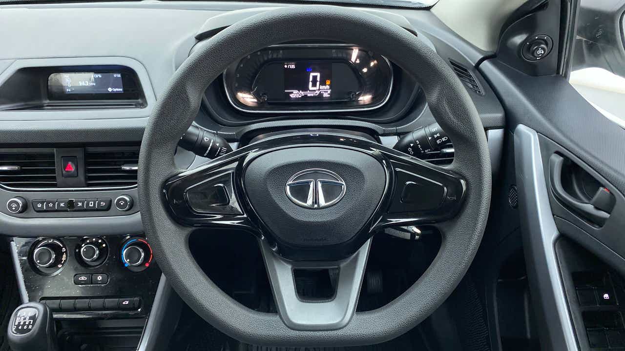Interior dashboard view of a Tata Nexon 2017-2023