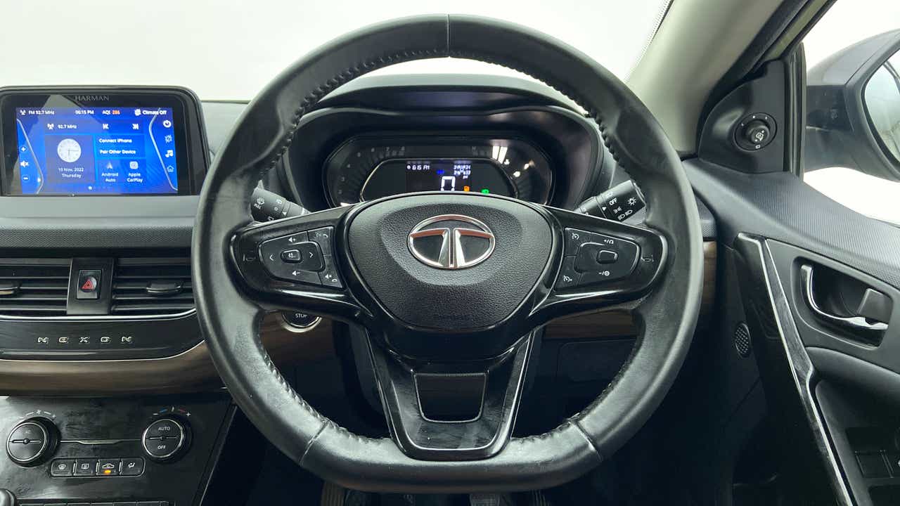 Interior dashboard of a Tata Nexon 2017-2023