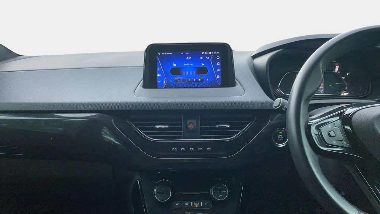 Dashboard view of a Tata Nexon 2017-2023
