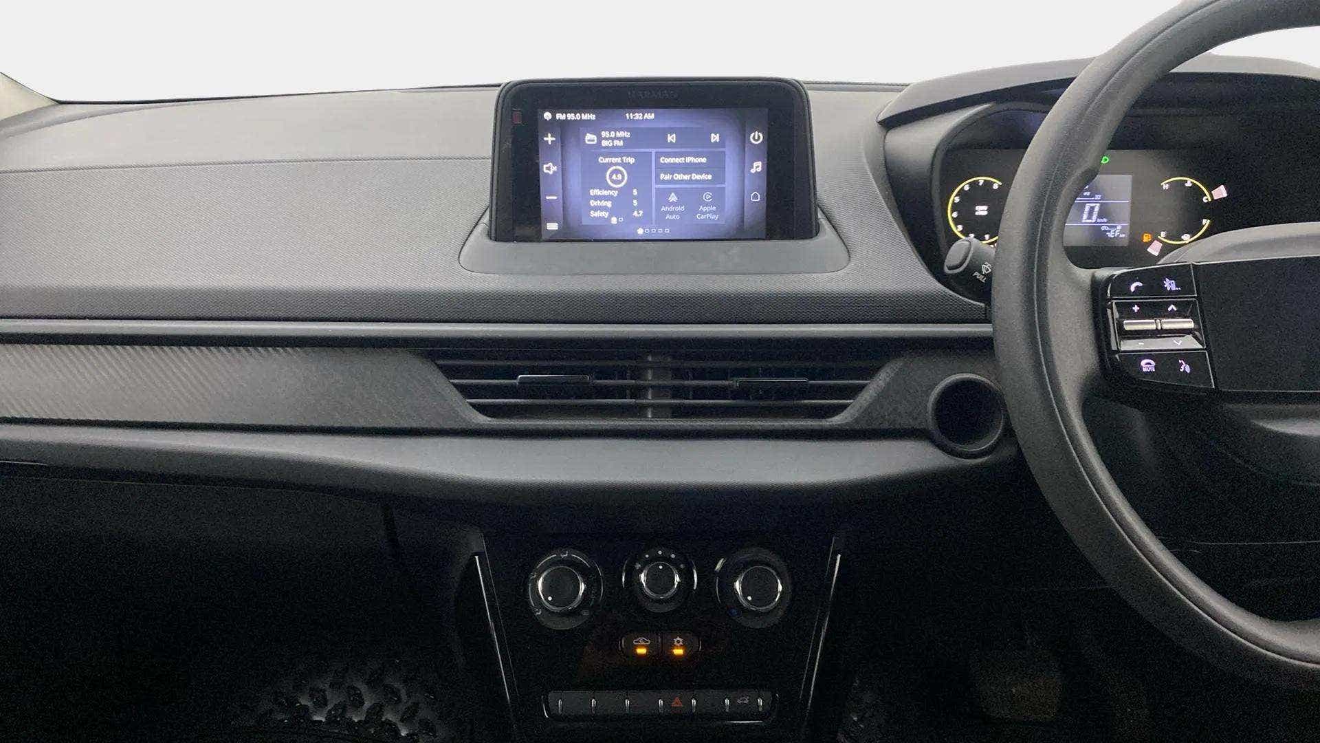 Dashboard view of a Tata Nexon