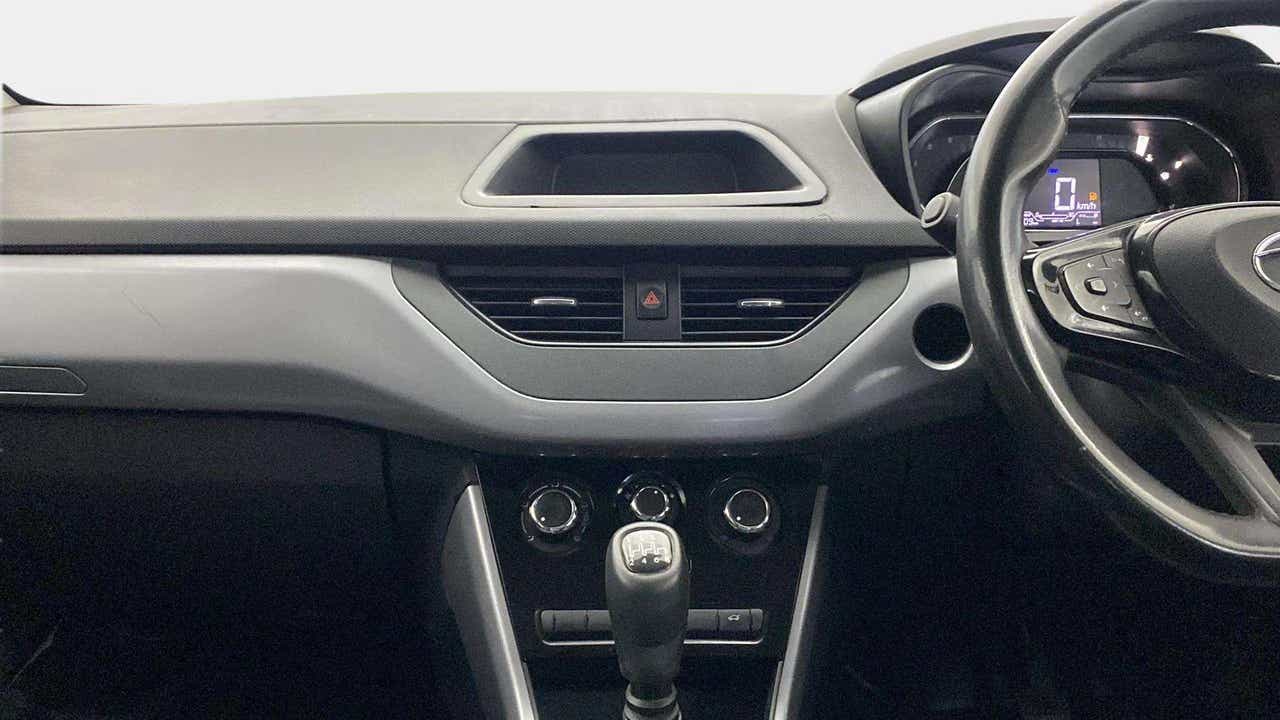 Dashboard interior of a Tata Nexon 2017-2023